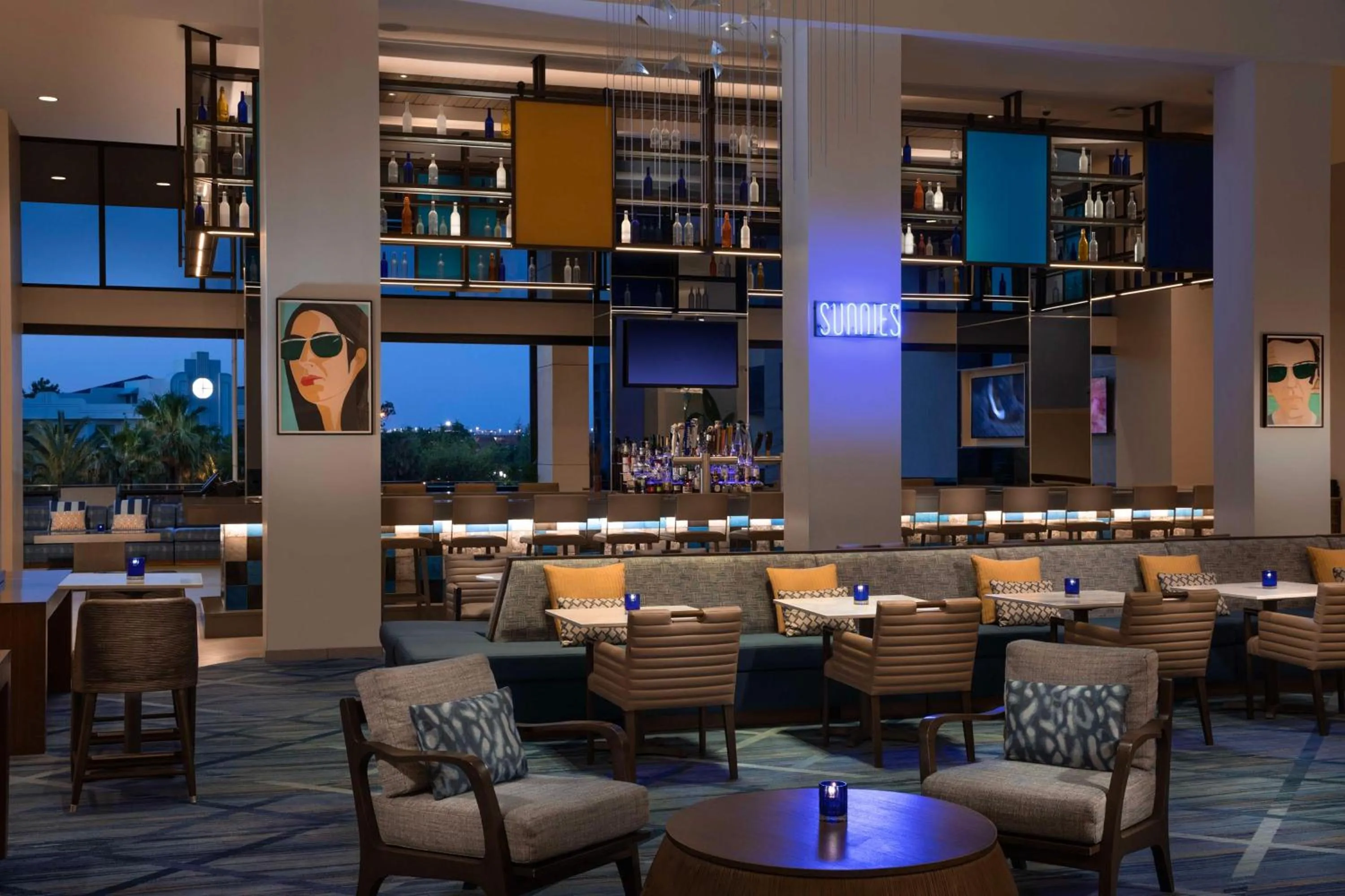 Lobby or reception in Hilton Orlando Buena Vista Palace - Disney Springs Area