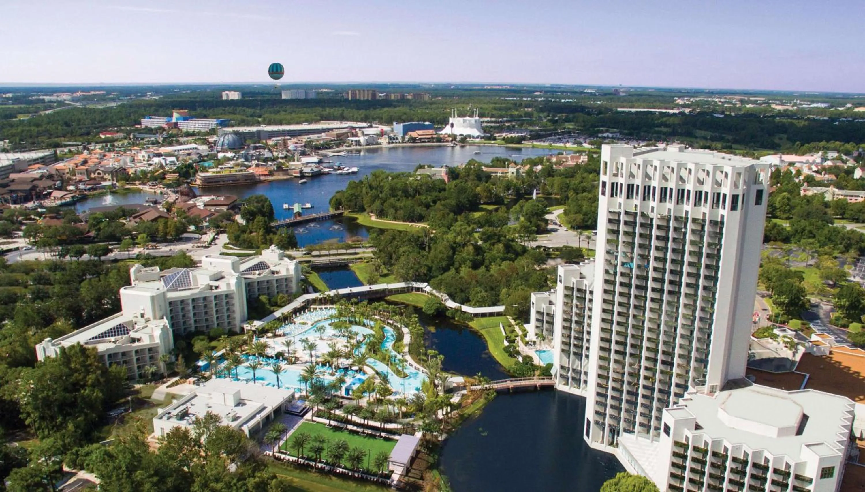 Property building in Hilton Orlando Buena Vista Palace - Disney Springs Area