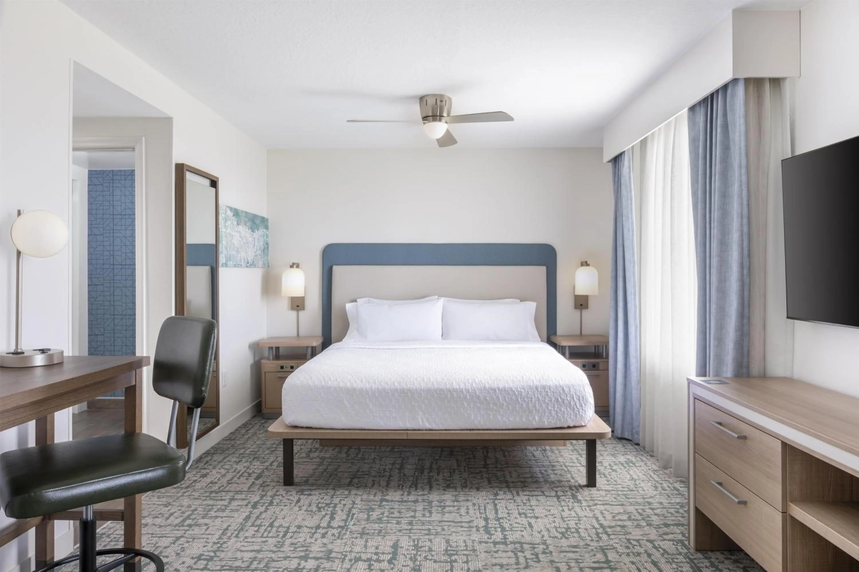 Bed in Homewood Suites by Hilton Lake Buena Vista Orlando - Newly Renovated!