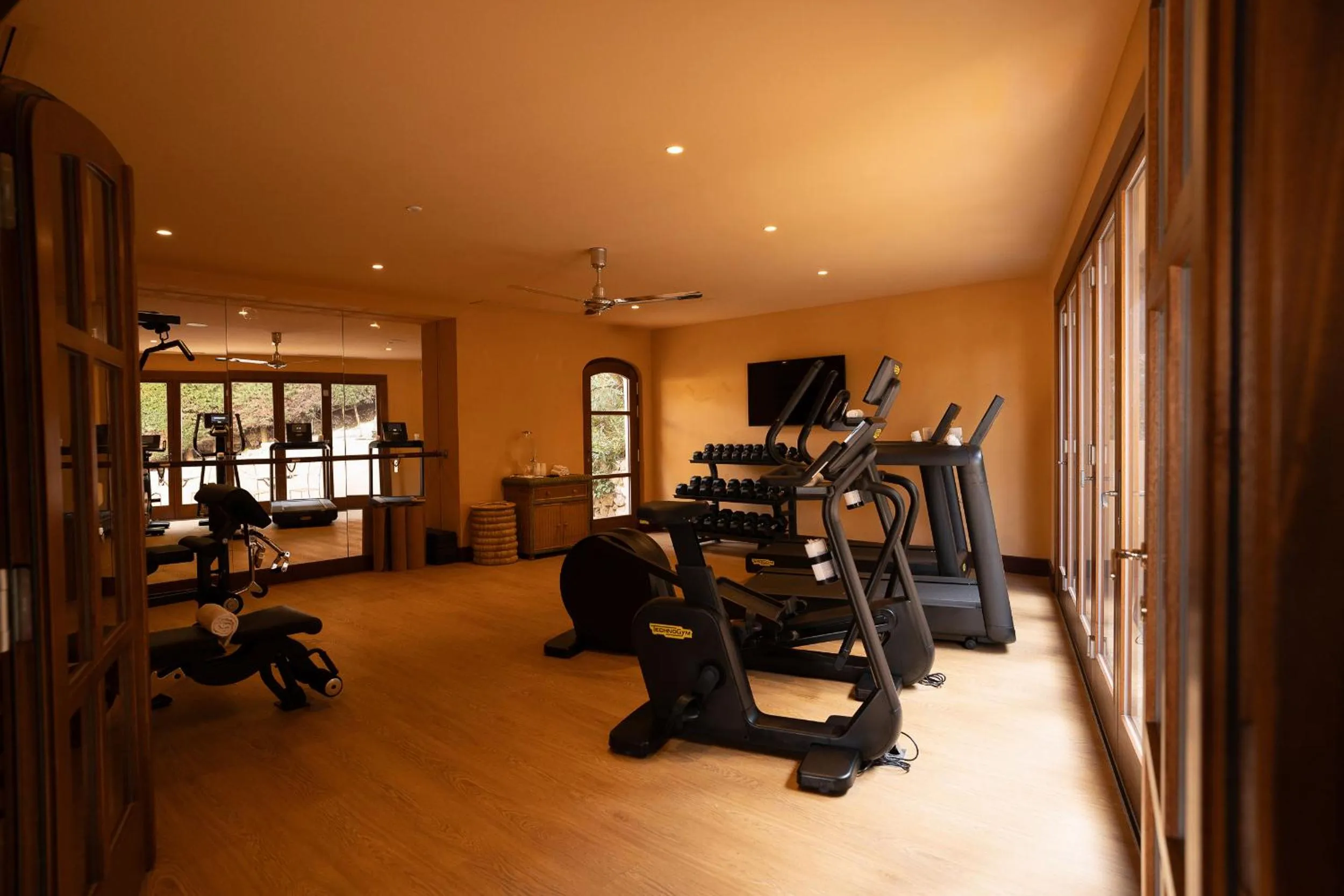 Fitness centre/facilities in Le Mas Candille