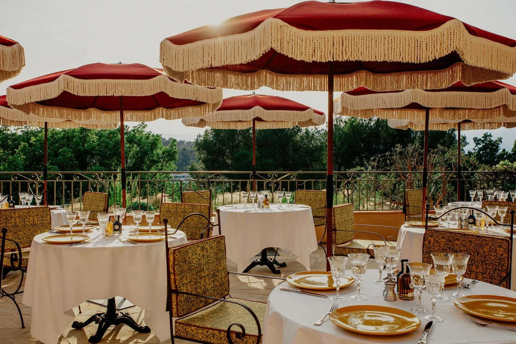 Restaurant/places to eat in Le Mas Candille