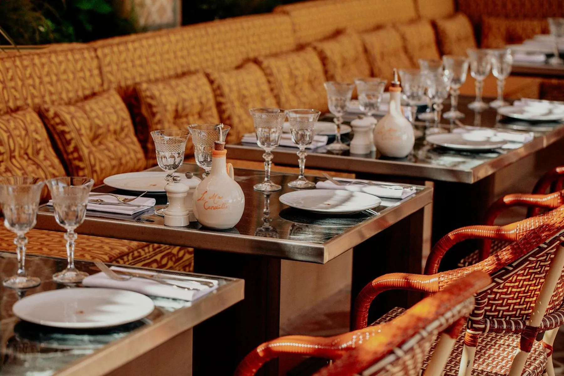 Restaurant/places to eat in Le Mas Candille