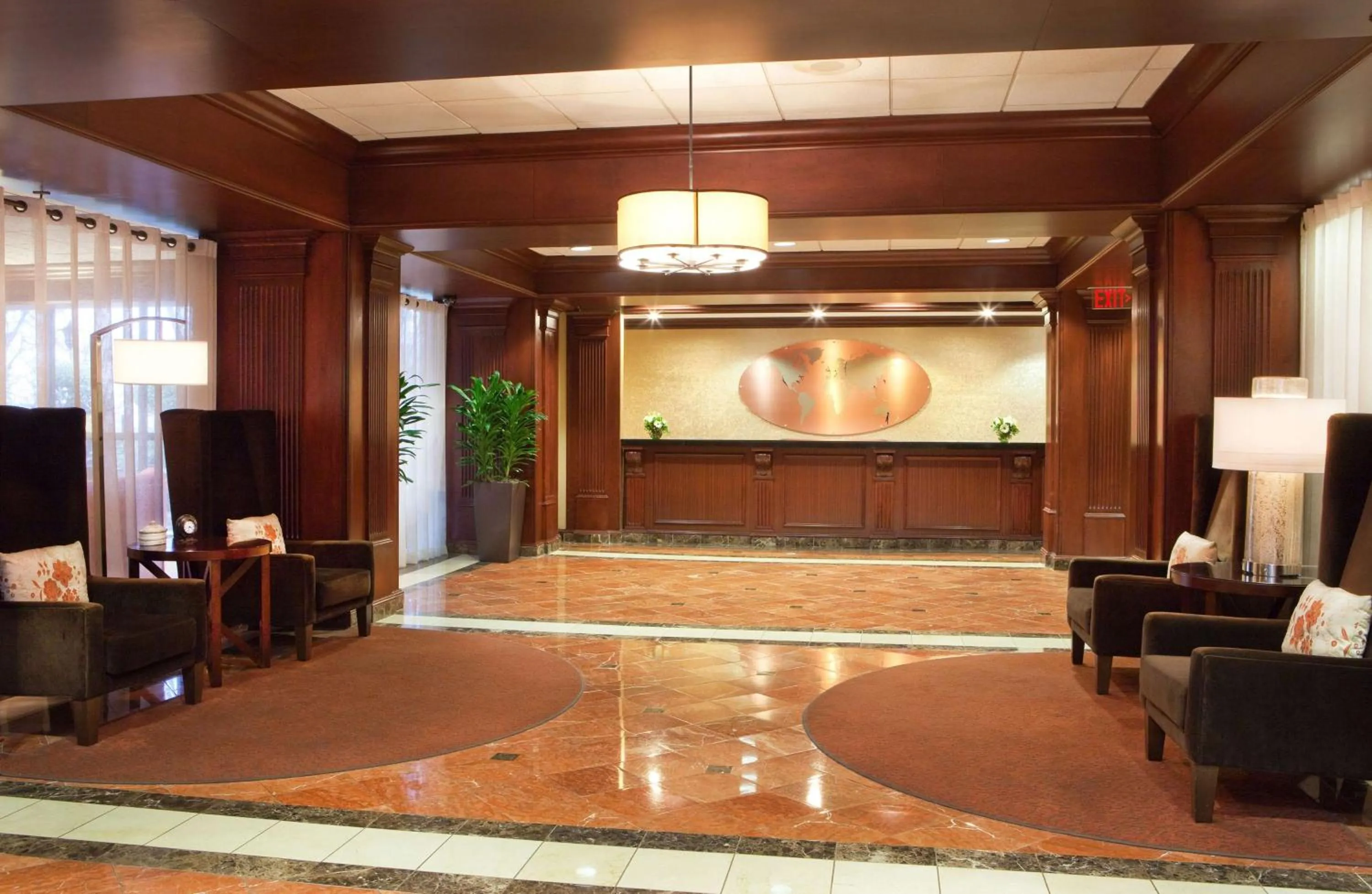 Lobby or reception in Sonesta Atlanta Airport North