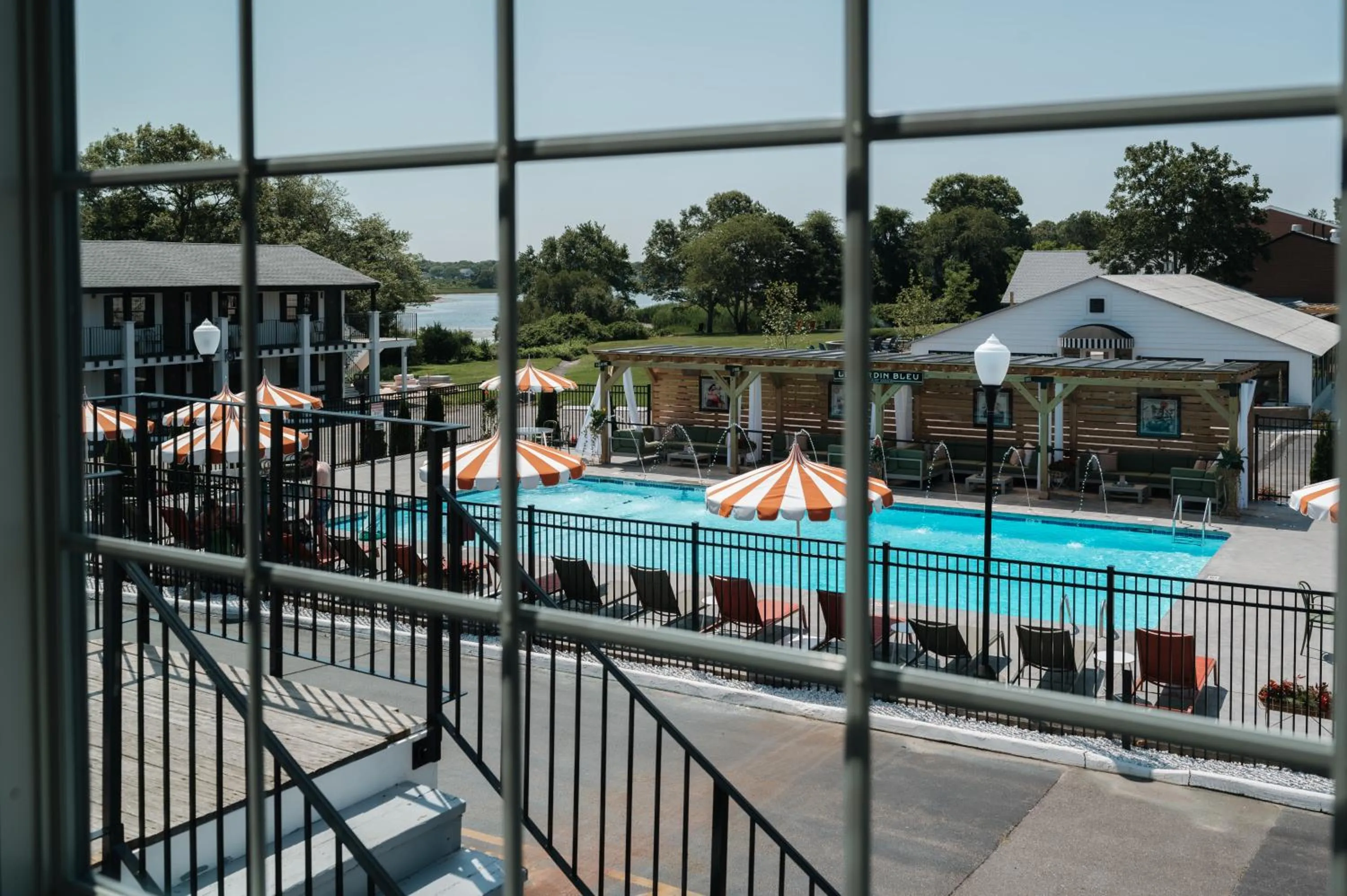 Pool view in UNCOMMONER HOTEL by Reverie Boutique Collection
