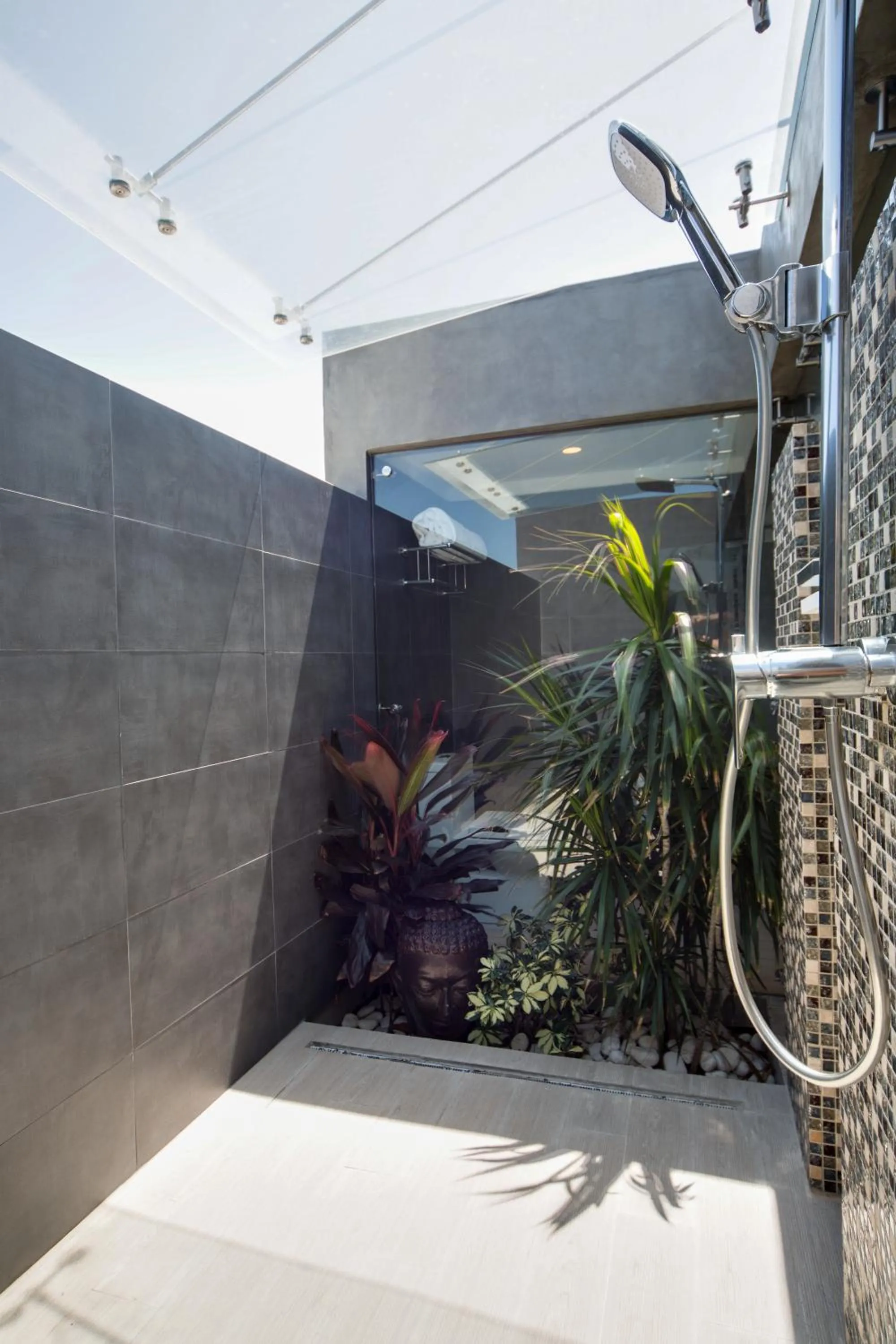 Shower in Ocean Z Boutique Hotel