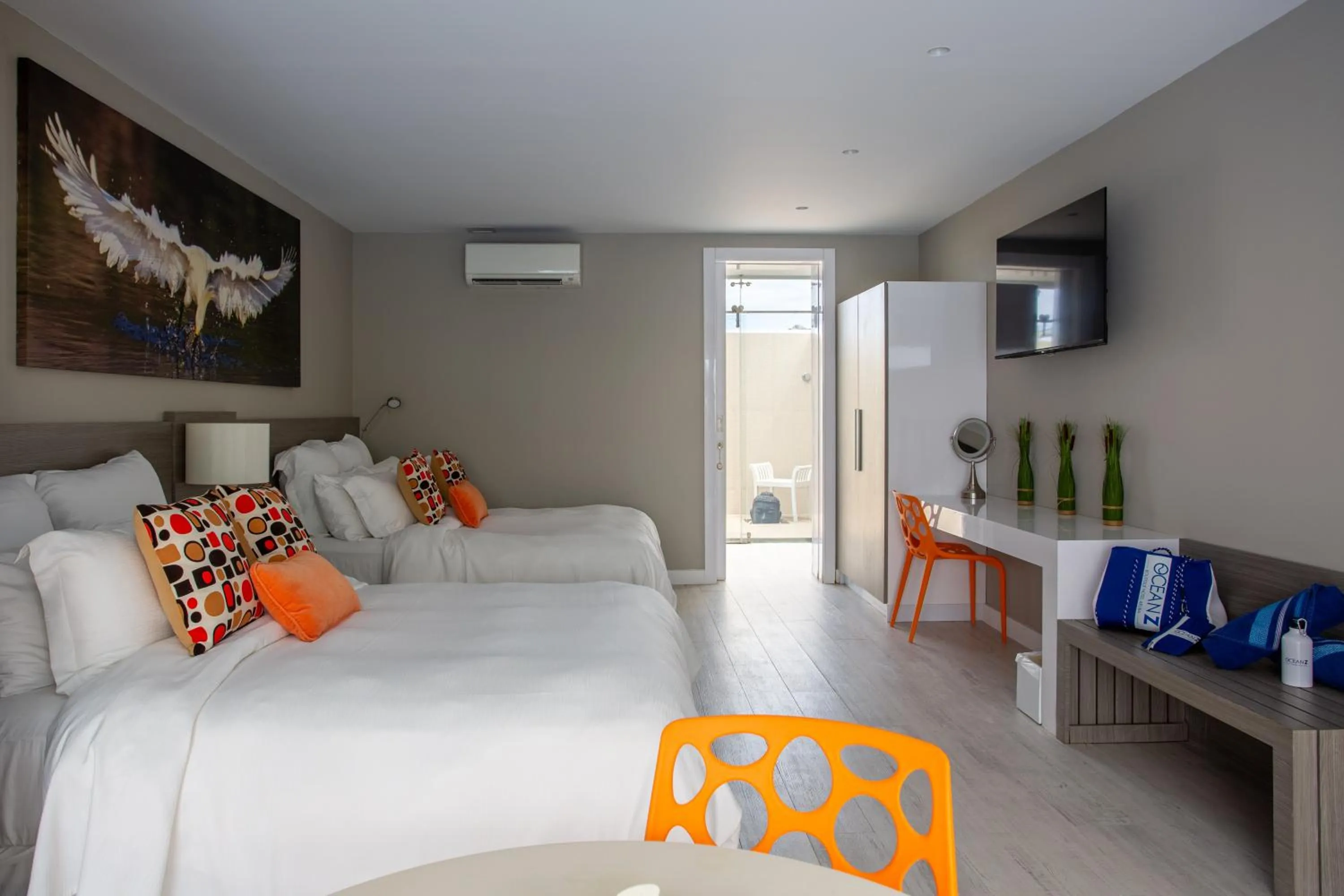 Bed in Ocean Z Boutique Hotel