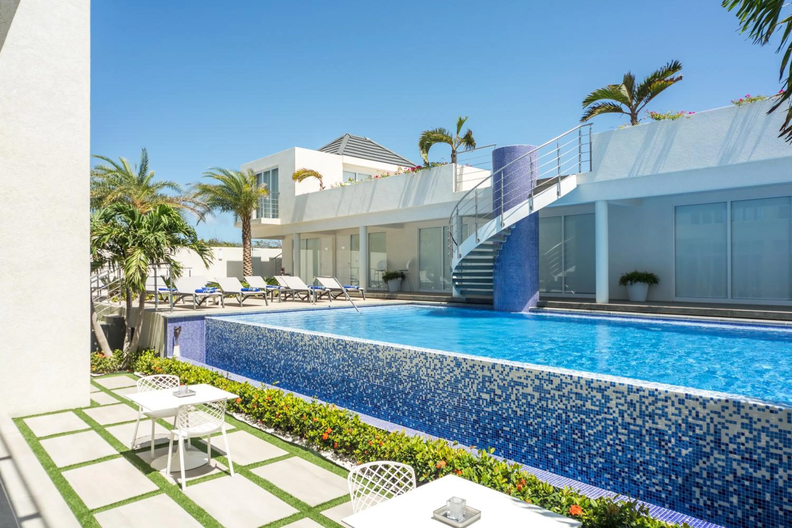 Swimming pool in Ocean Z Boutique Hotel