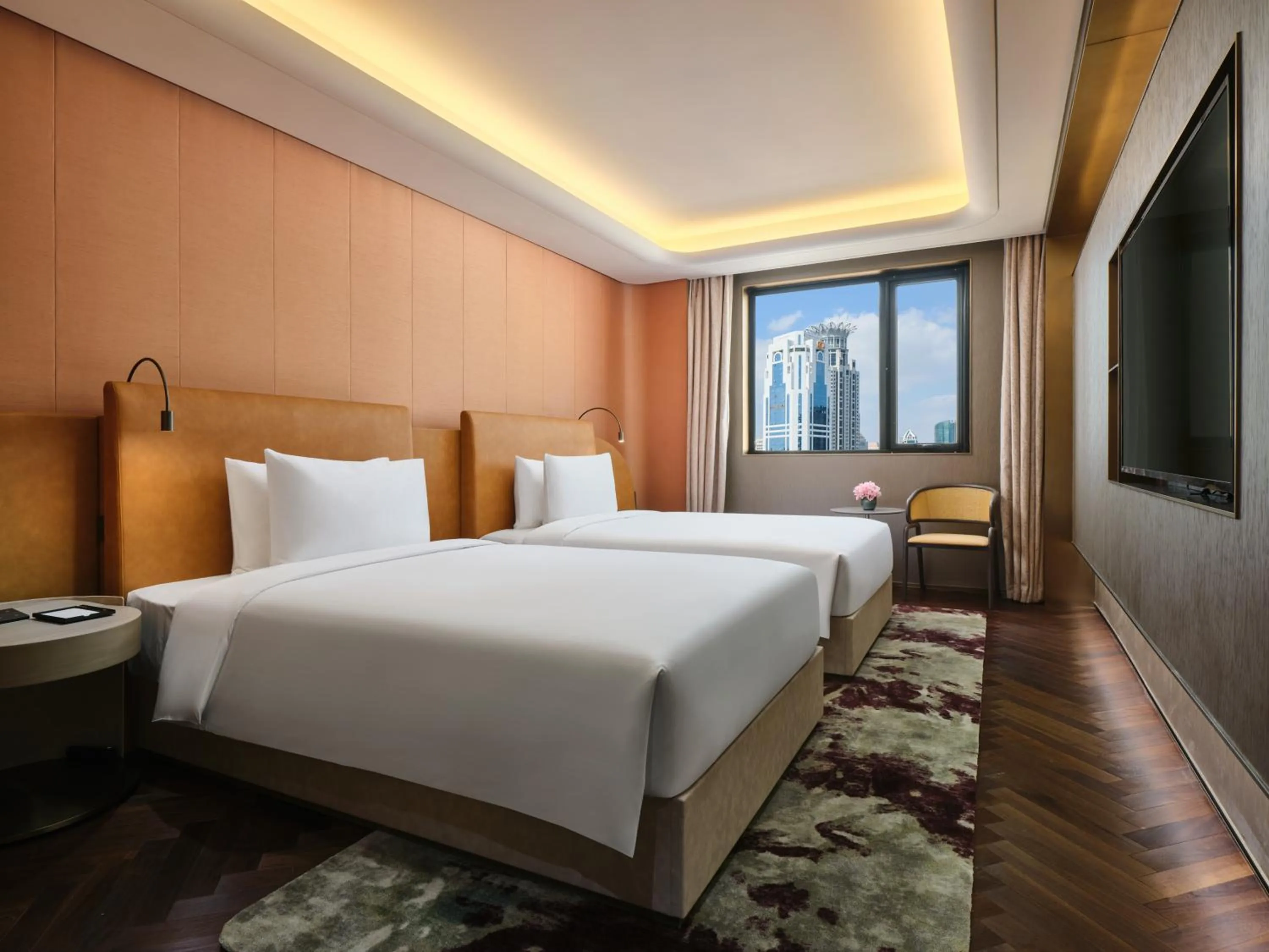 Bedroom, Bed in Blossom House Shanghai On The Bund