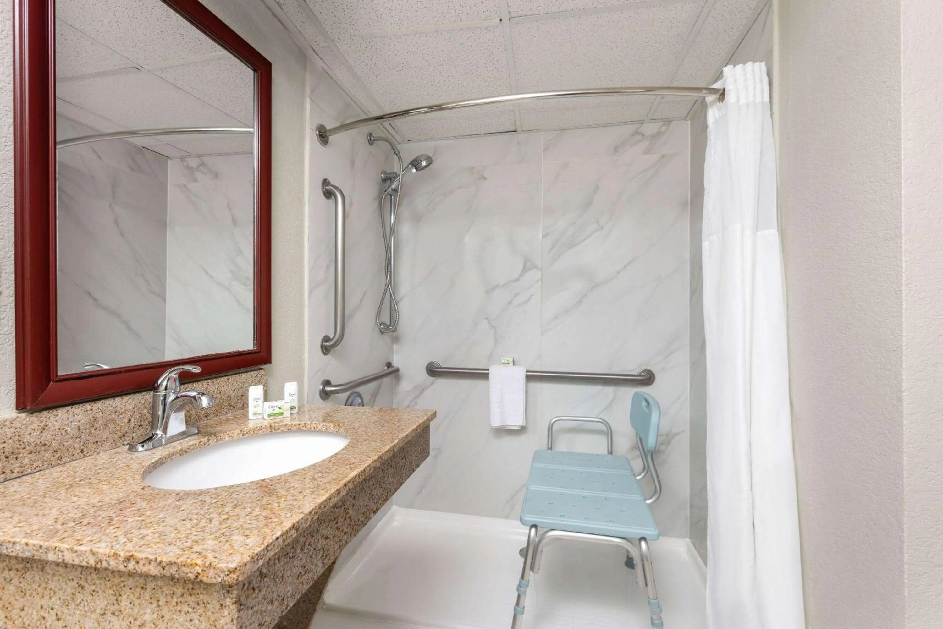 Shower in Wingate by Wyndham Kansas City