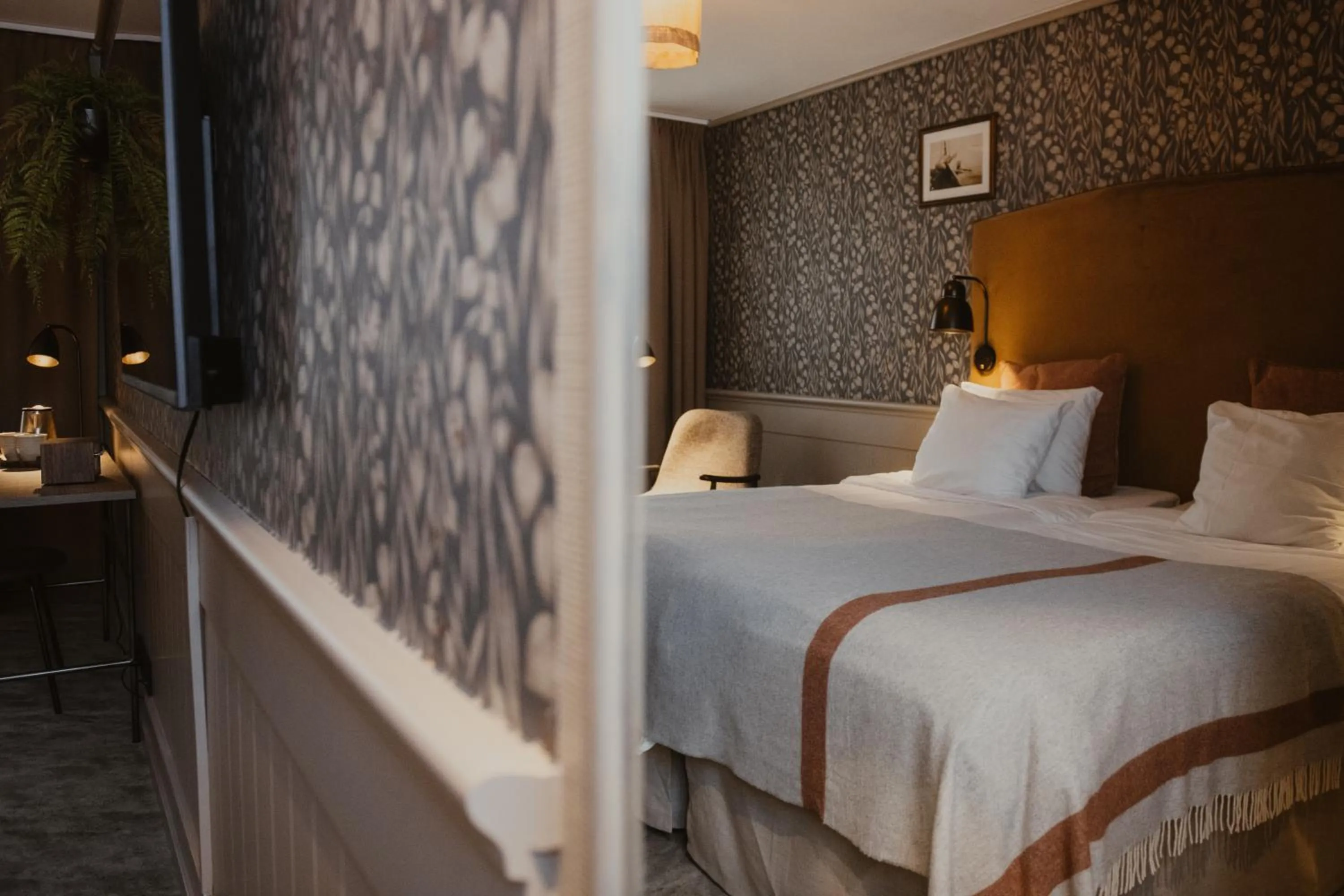 Bed in Home Hotel Fregatten