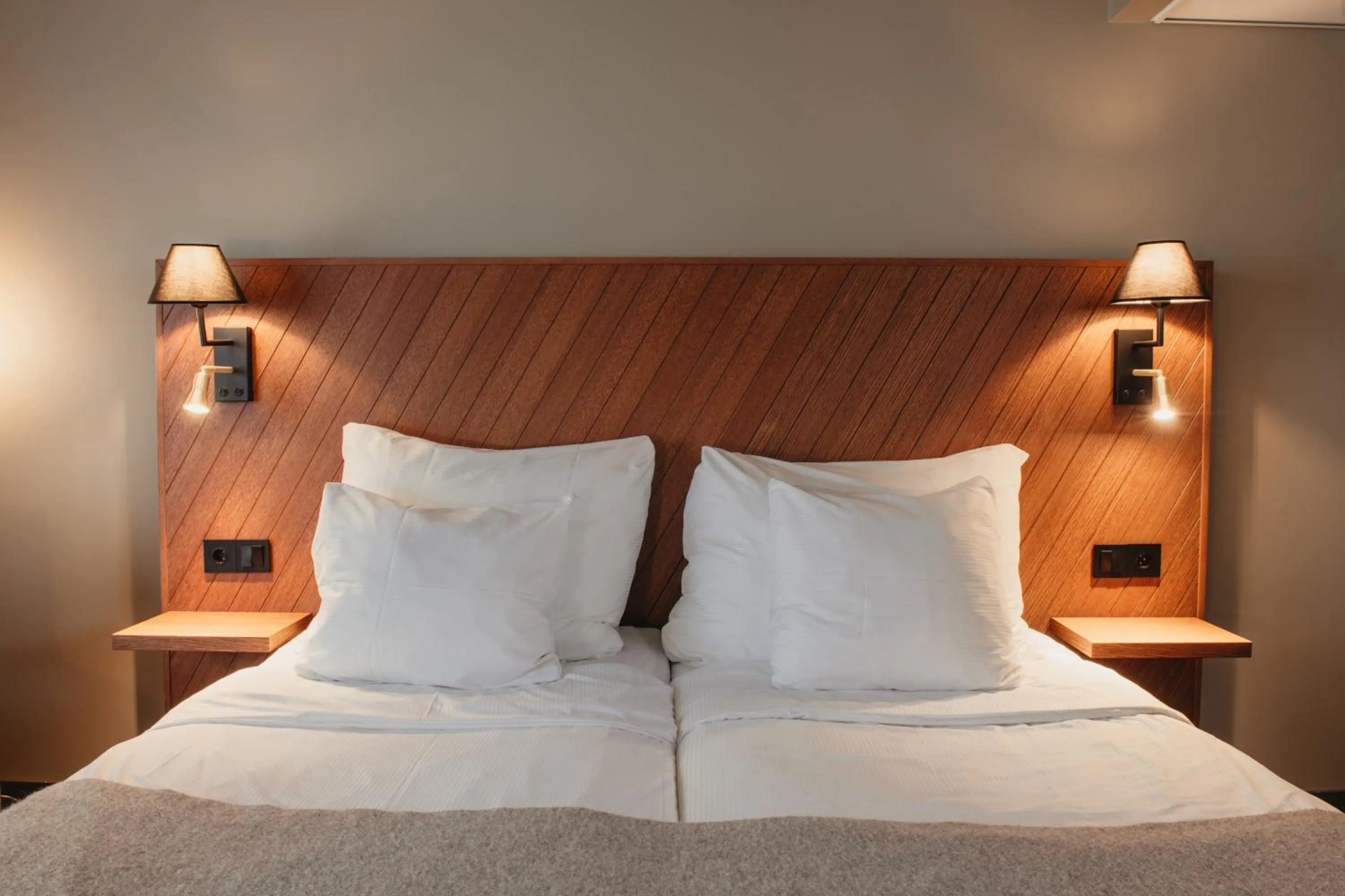 Bed in Home Hotel Fregatten