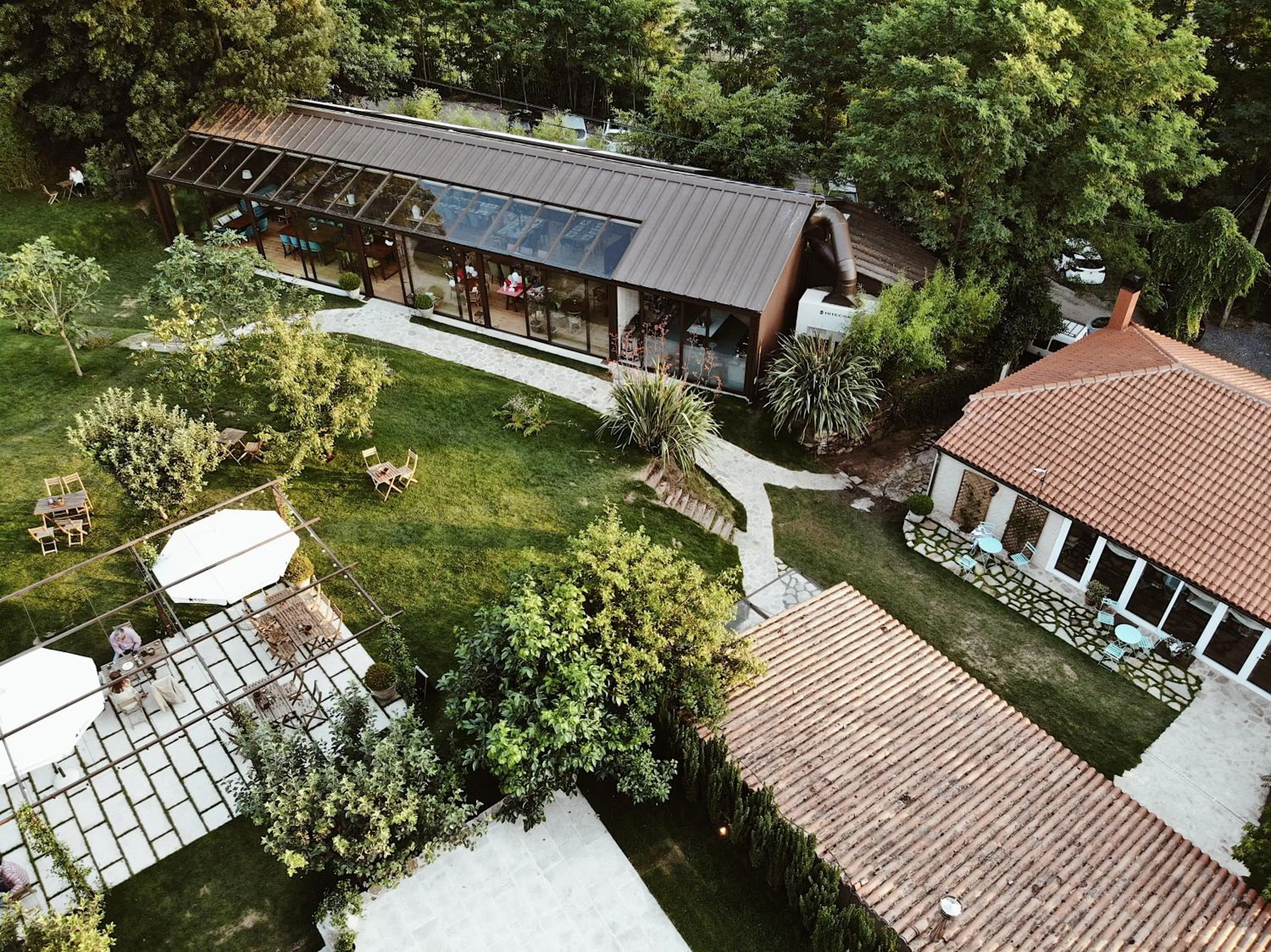 Bird's eye view in Eco Hotel Nos