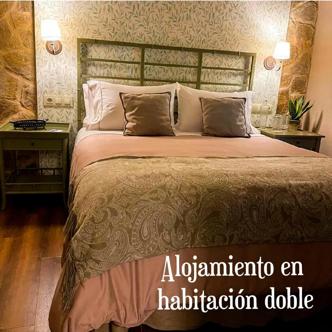 Bed in Eco Hotel Nos