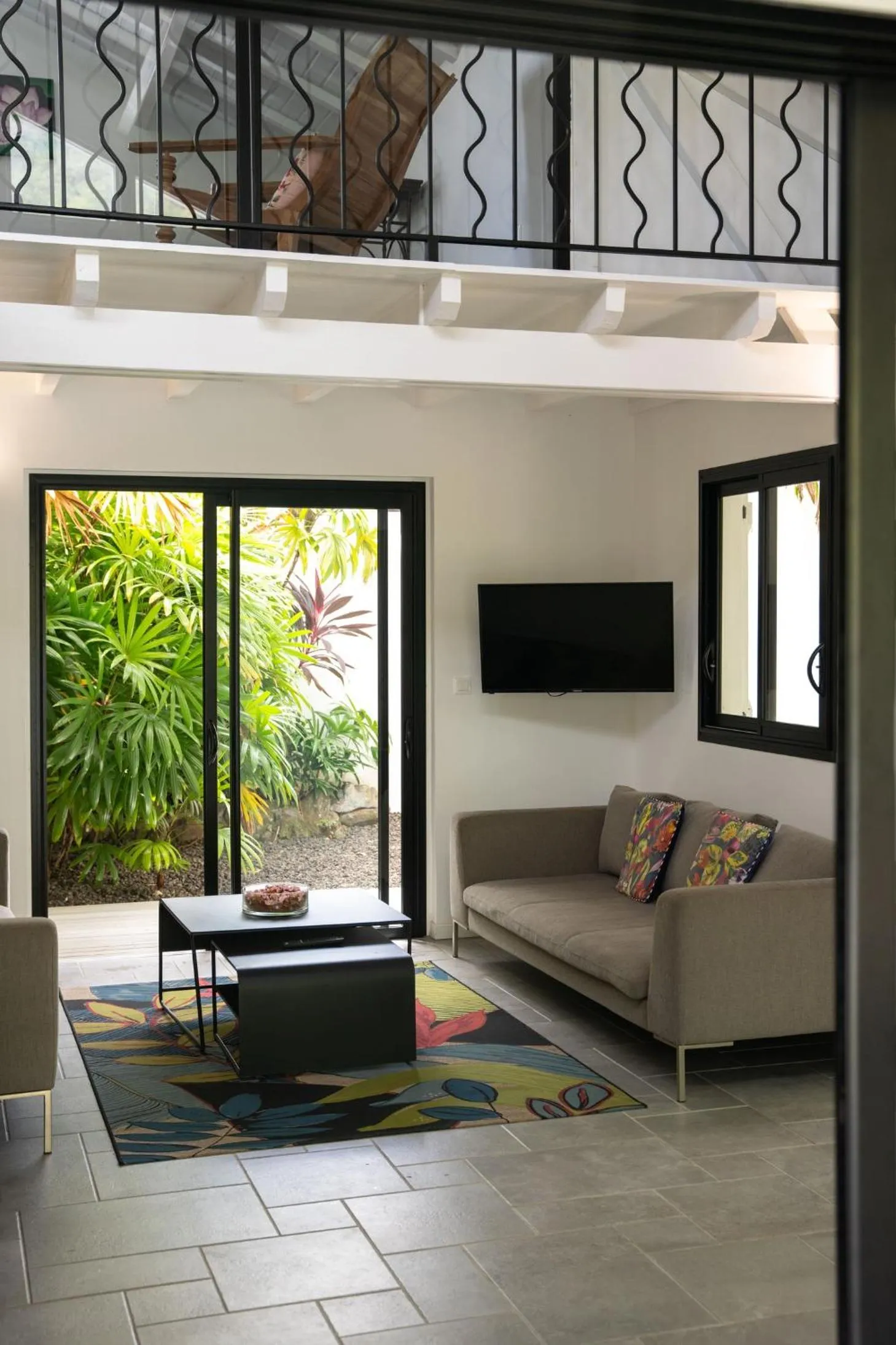 Living room in Domaine de la Palmeraie - Villas Lodge