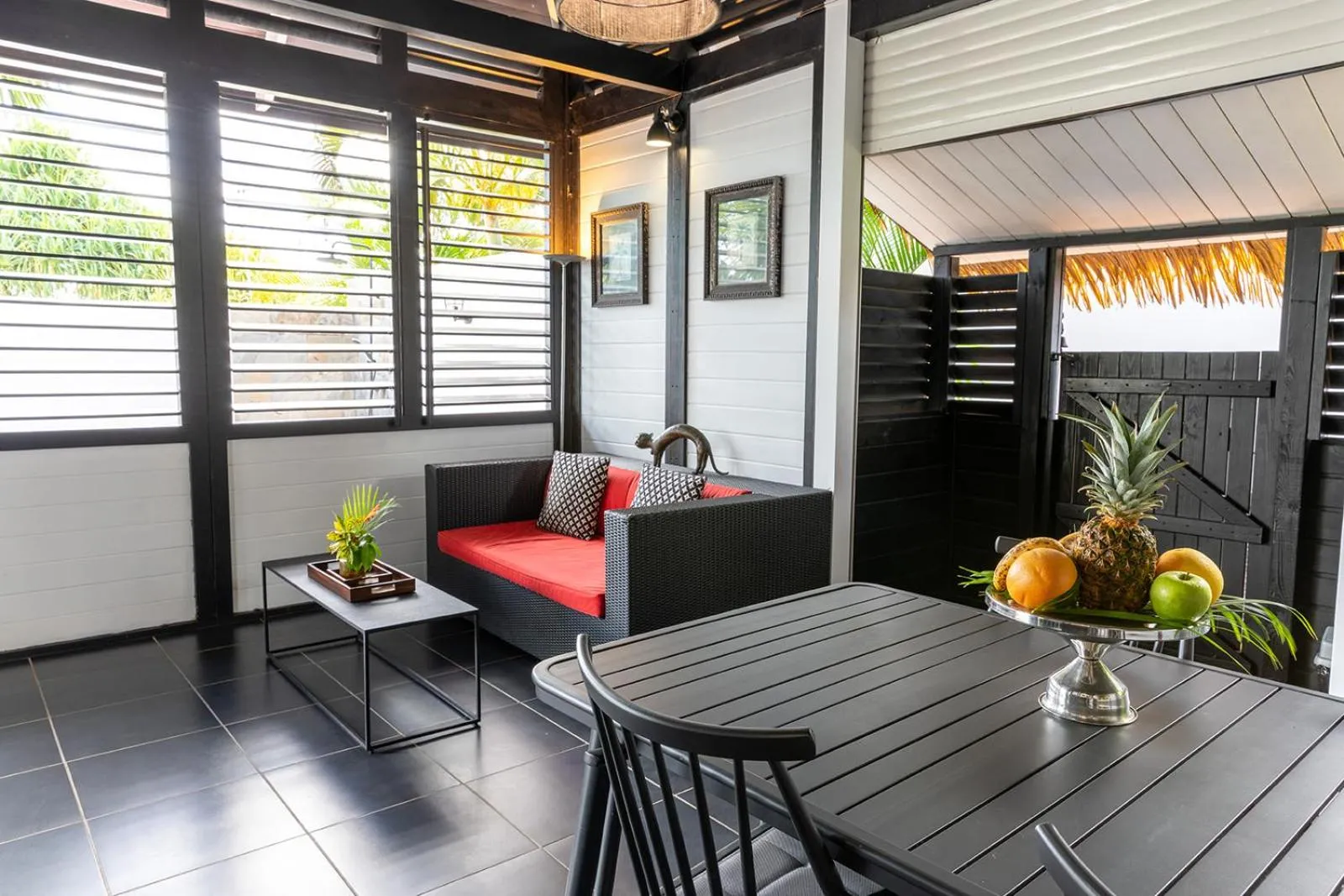 Living room in Domaine de la Palmeraie - Villas Lodge