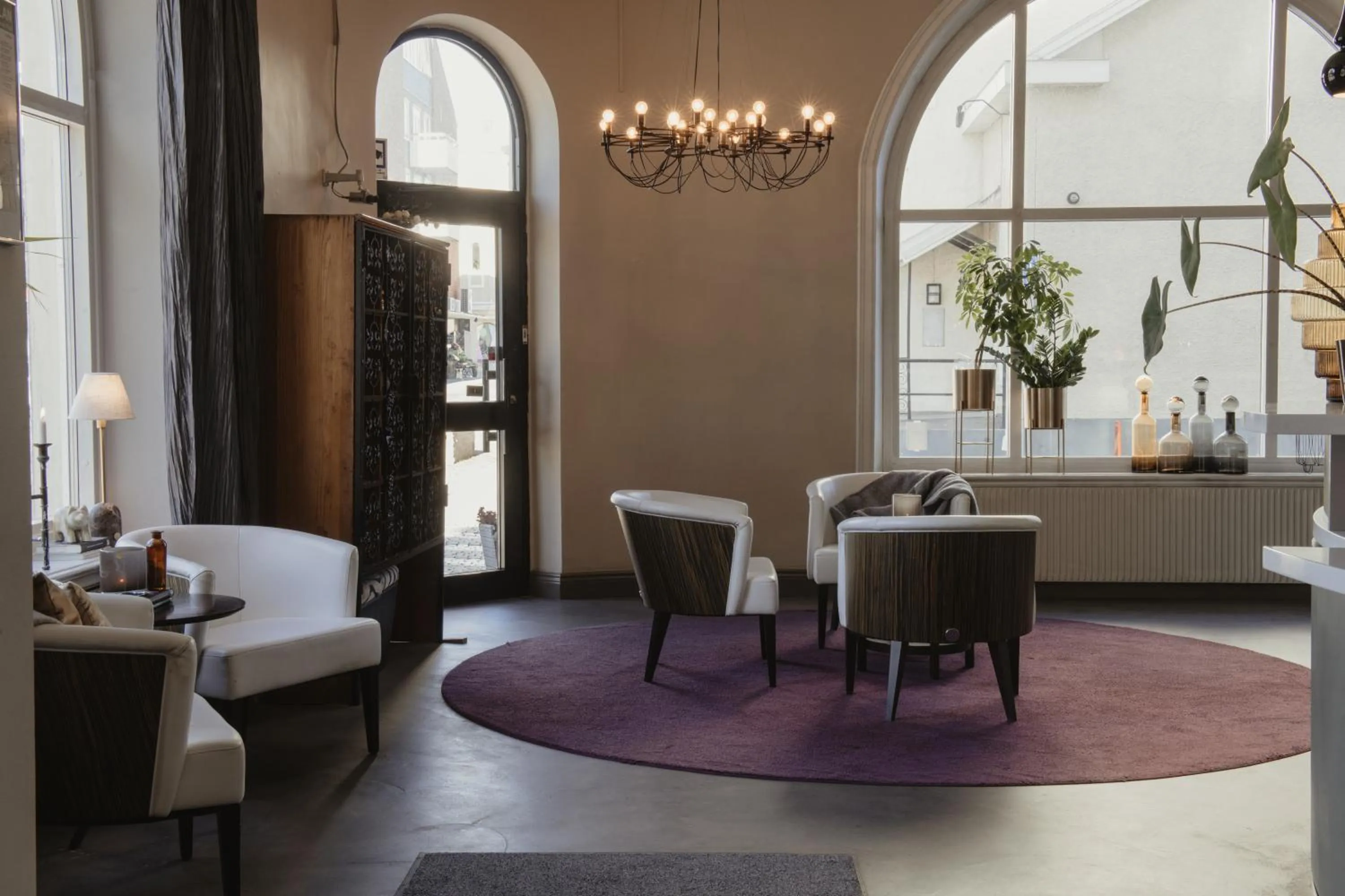 Lobby or reception in Home Hotel Post