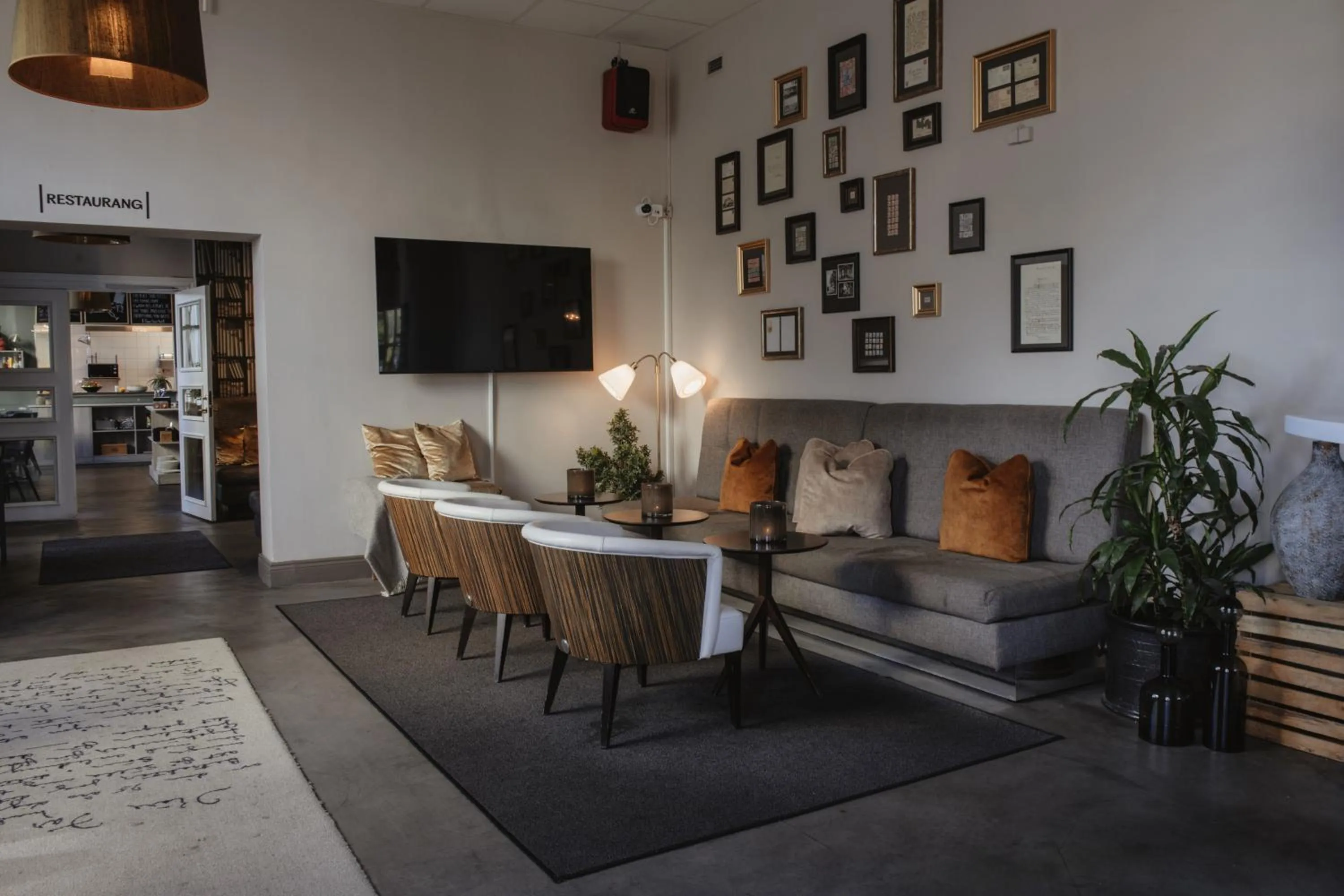 Lobby or reception in Home Hotel Post