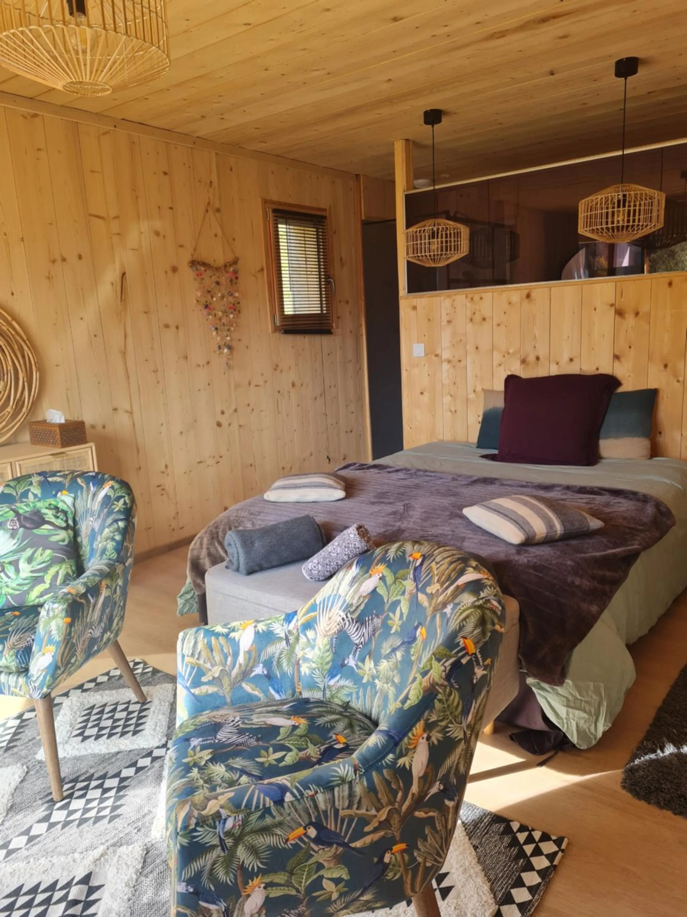 Photo of the whole room in Le Chalet Du Blanc Spa yoga