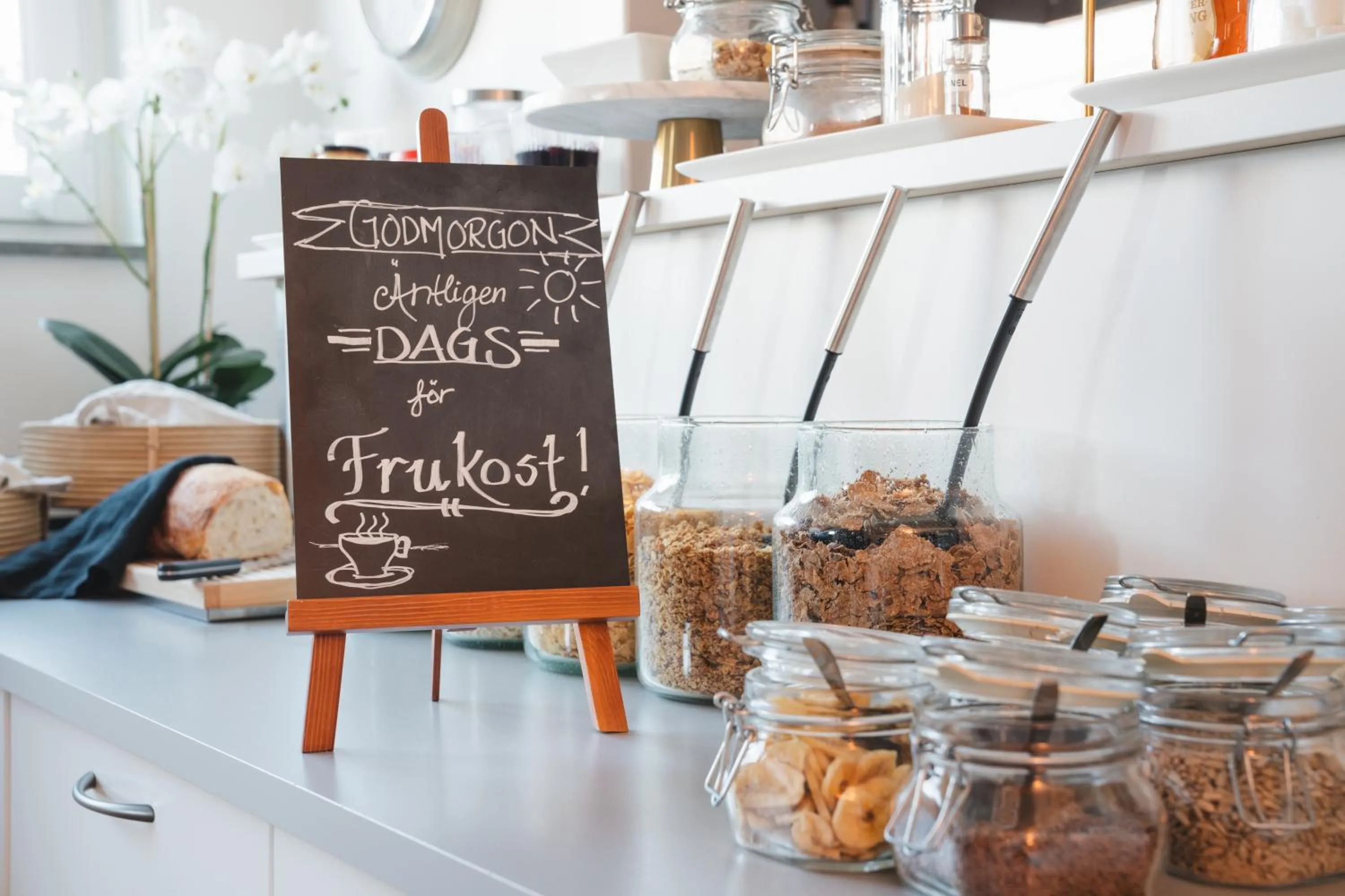 Buffet breakfast in Sure Hotel by Best Western Stanga