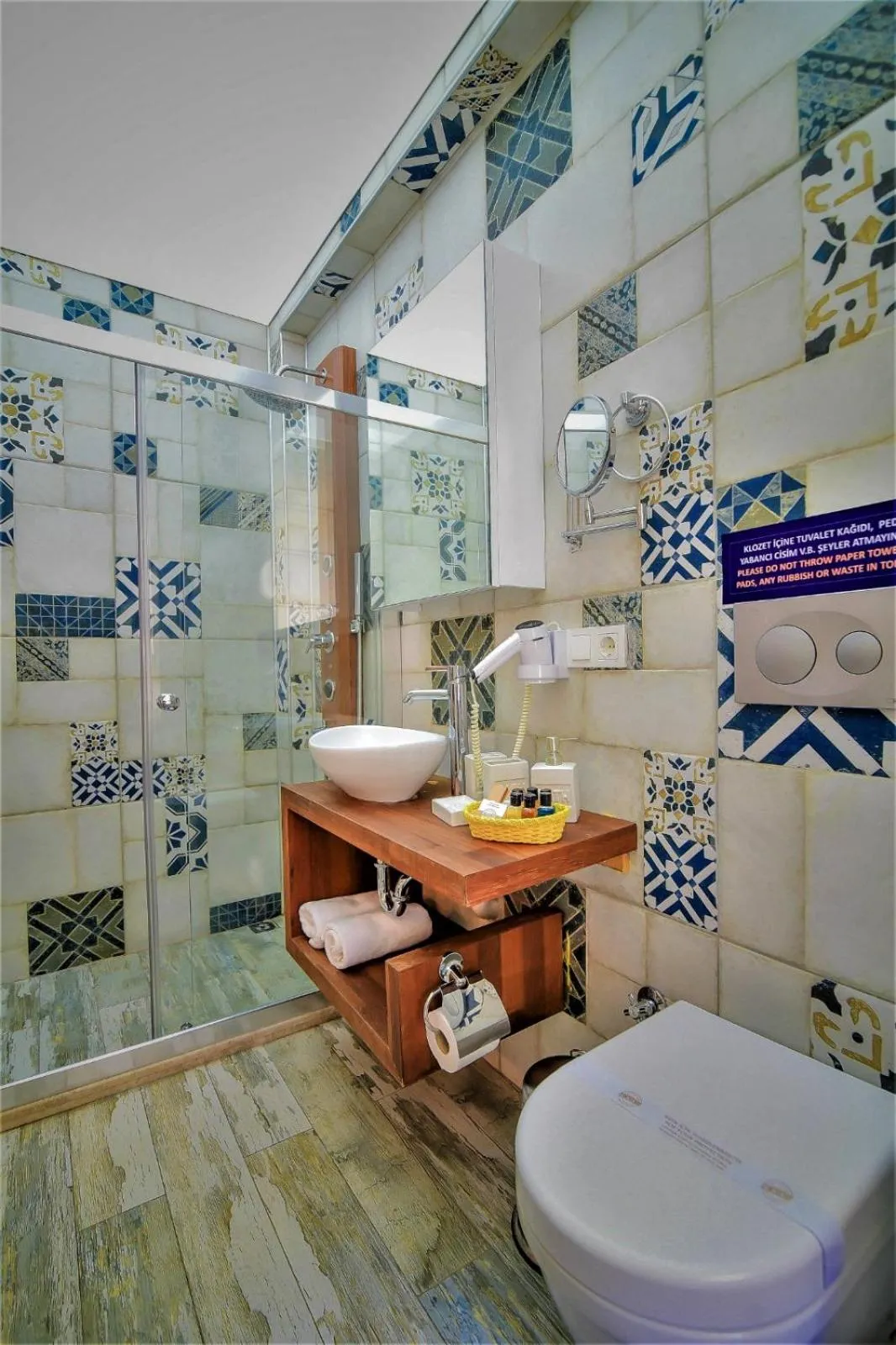 Bathroom in Micel Otel Alacati