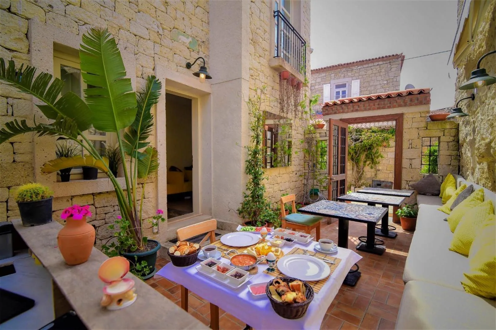 Dining area in Micel Otel Alacati