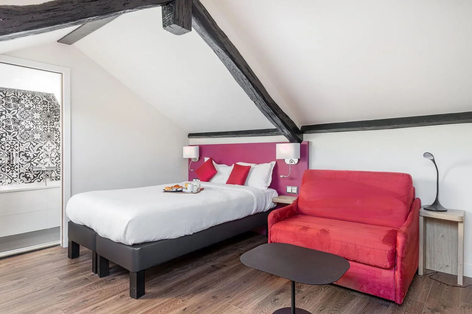 Bed in Courcelles Médéric