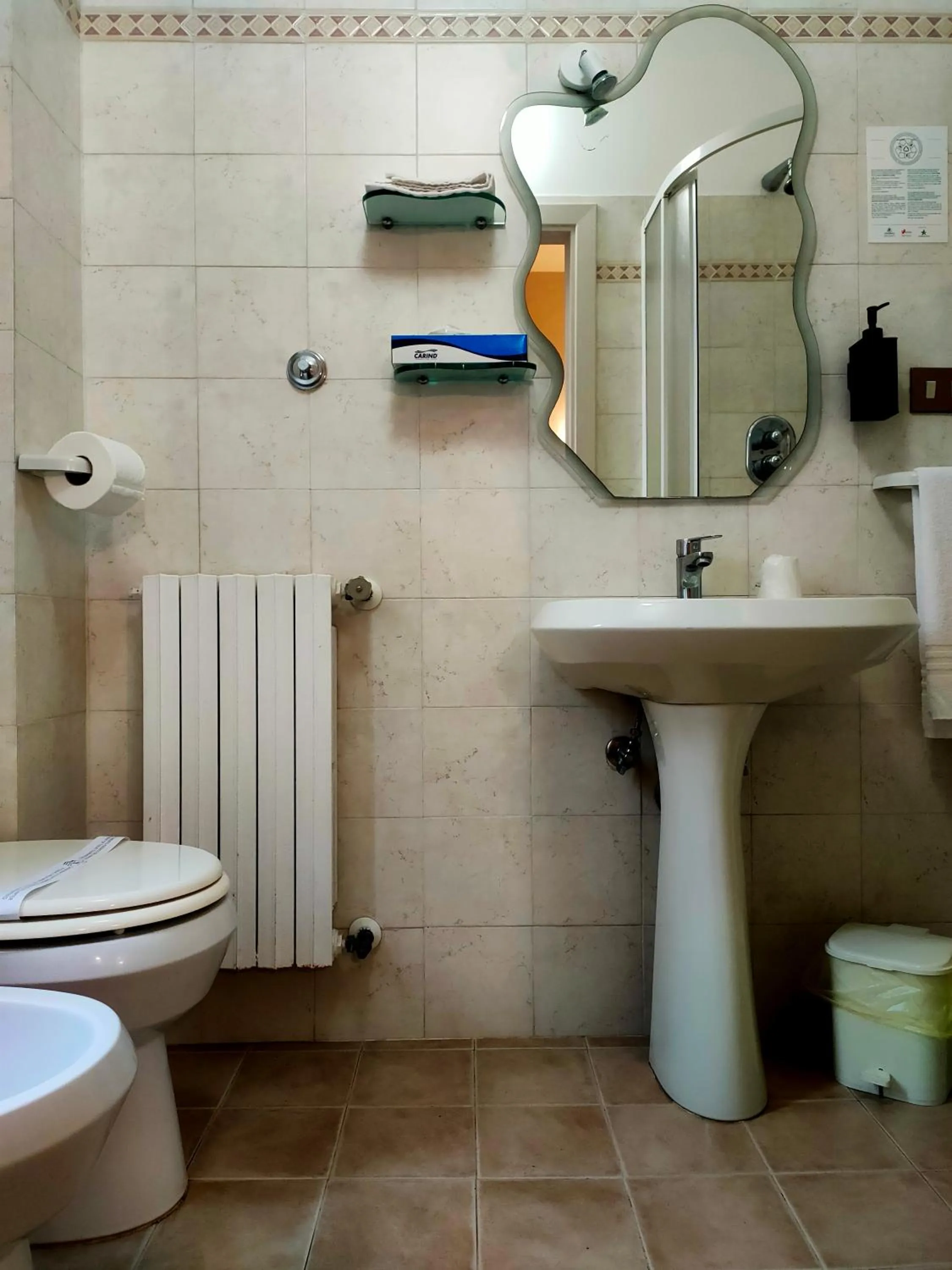 Bathroom in Hotel Il Boschetto