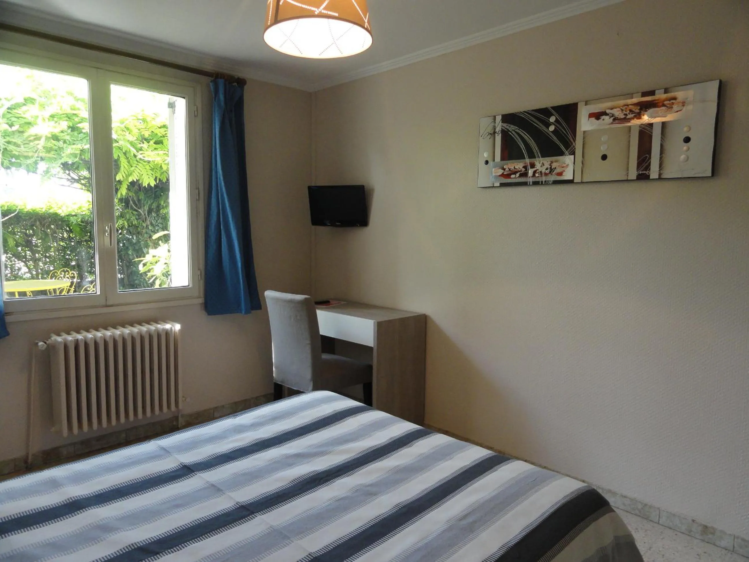 Bedroom in Hotel de l'île