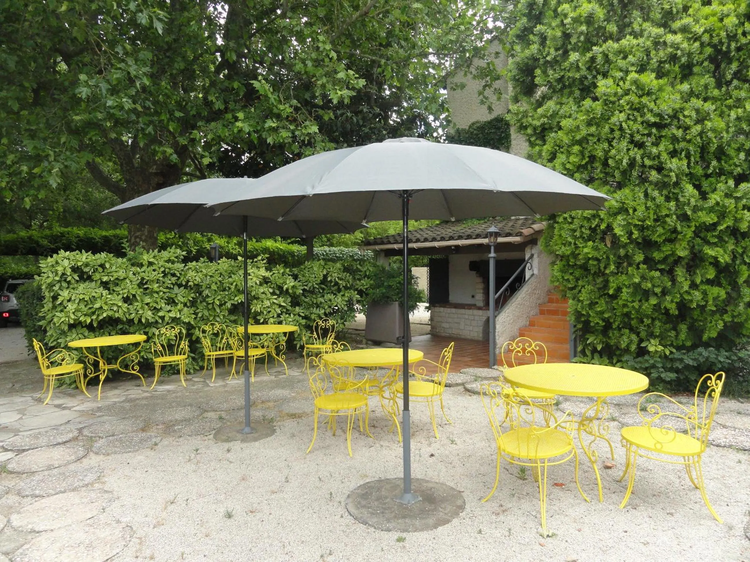 Patio in Hotel de l'île