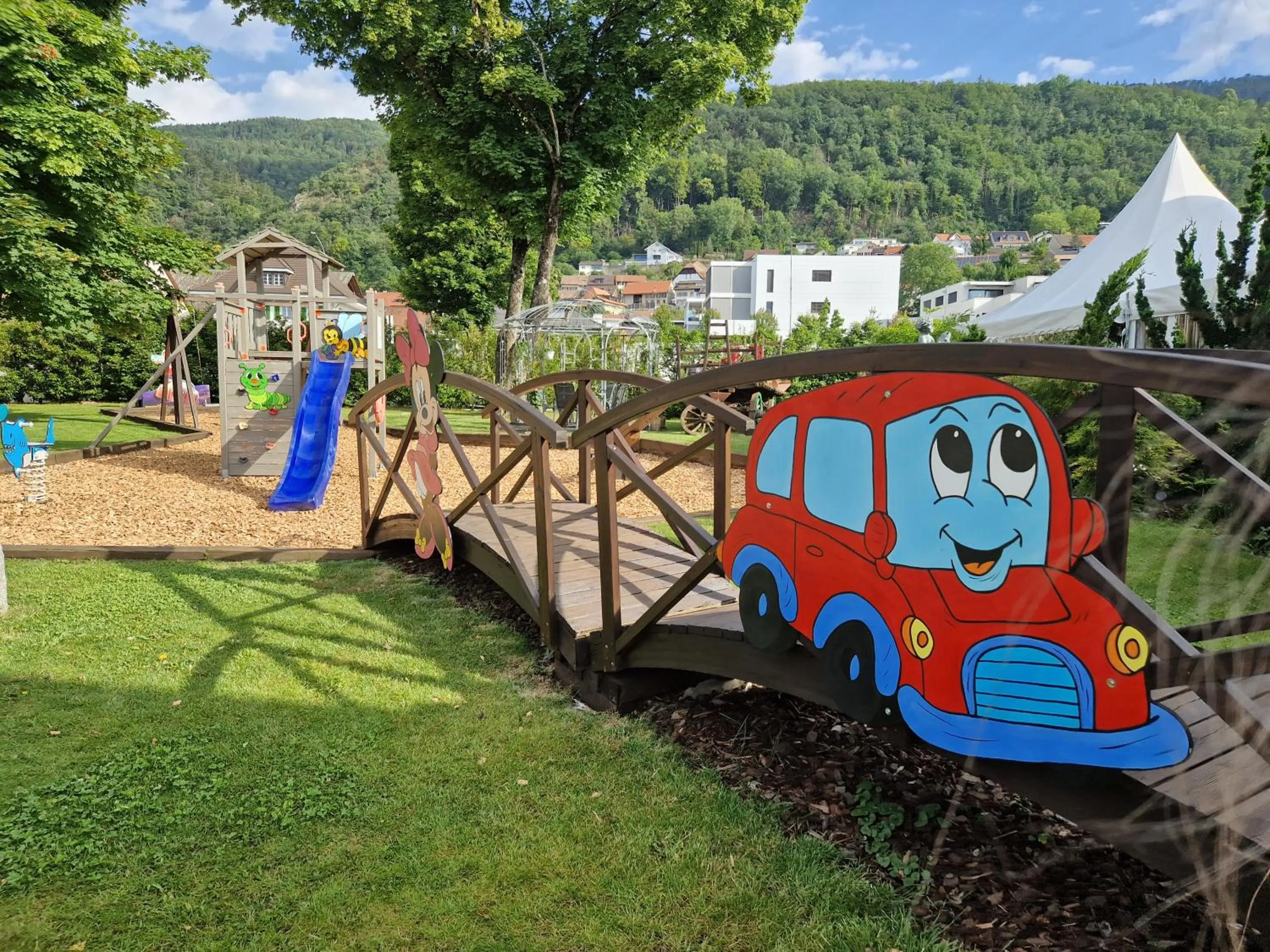 Garden in Hotel Egerkingen, idealer Zwischenstopp