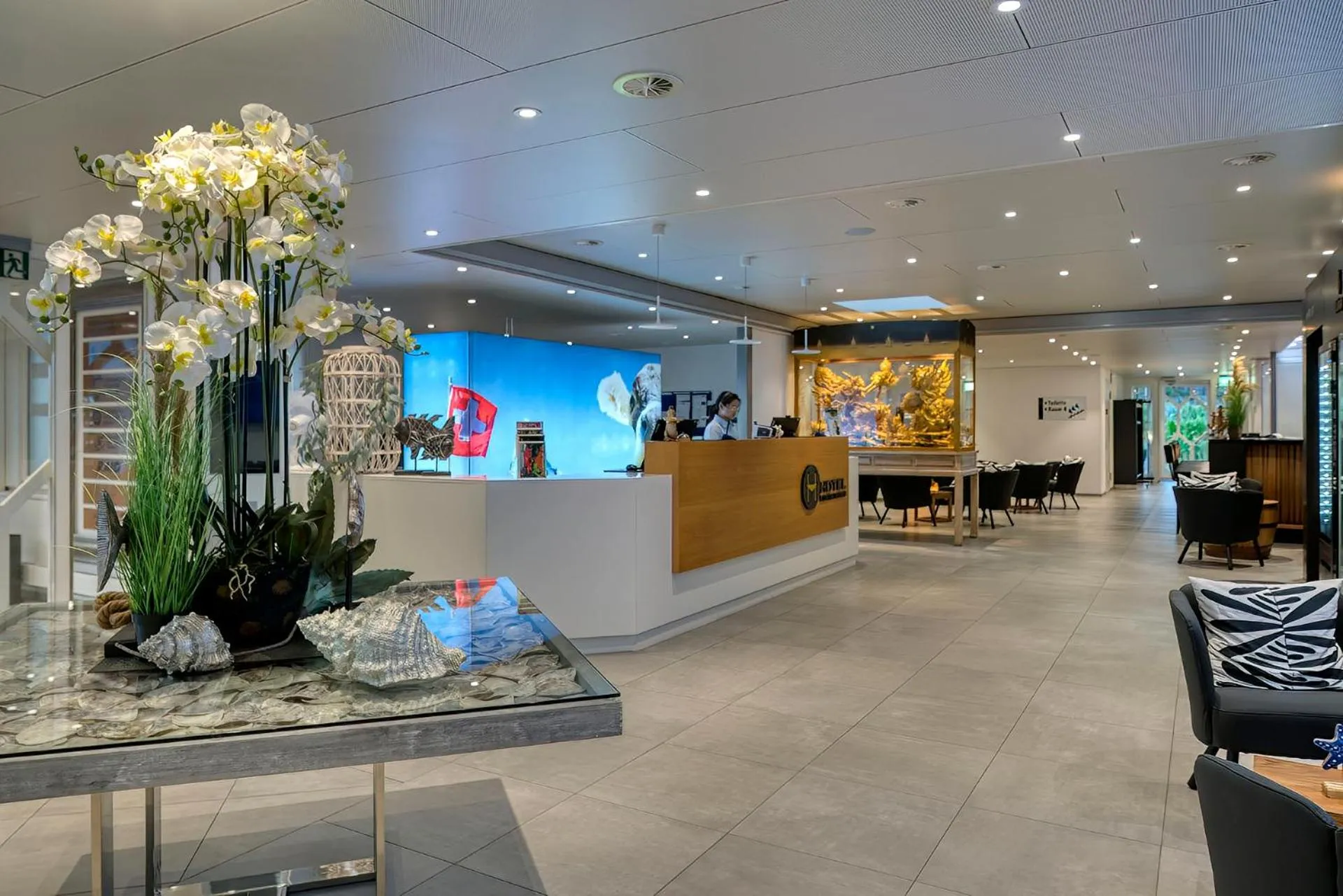 Lobby or reception in Hotel Egerkingen, idealer Zwischenstopp