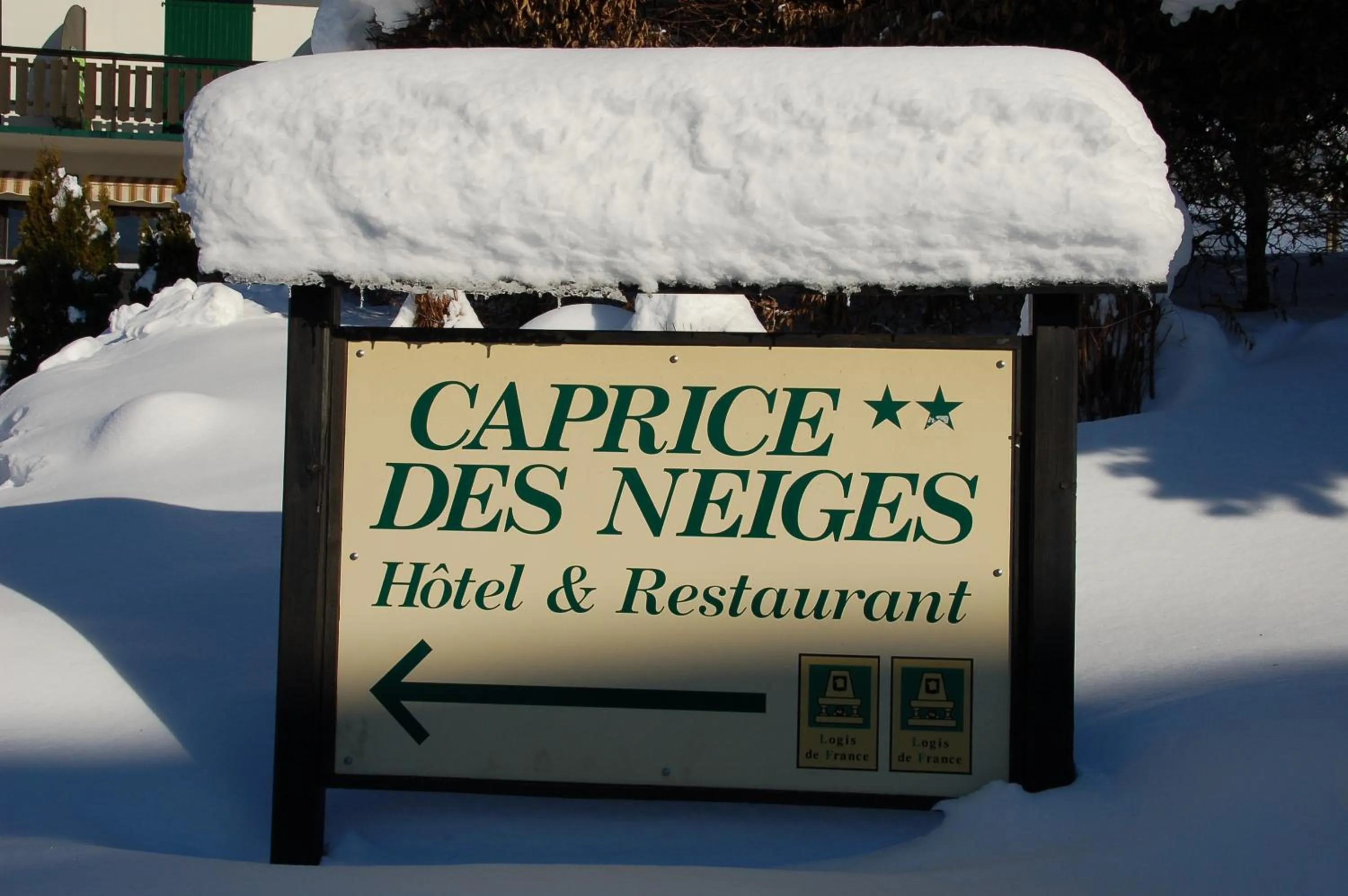 Facade/entrance in Hôtel Le Caprice Des Neiges Combloux
