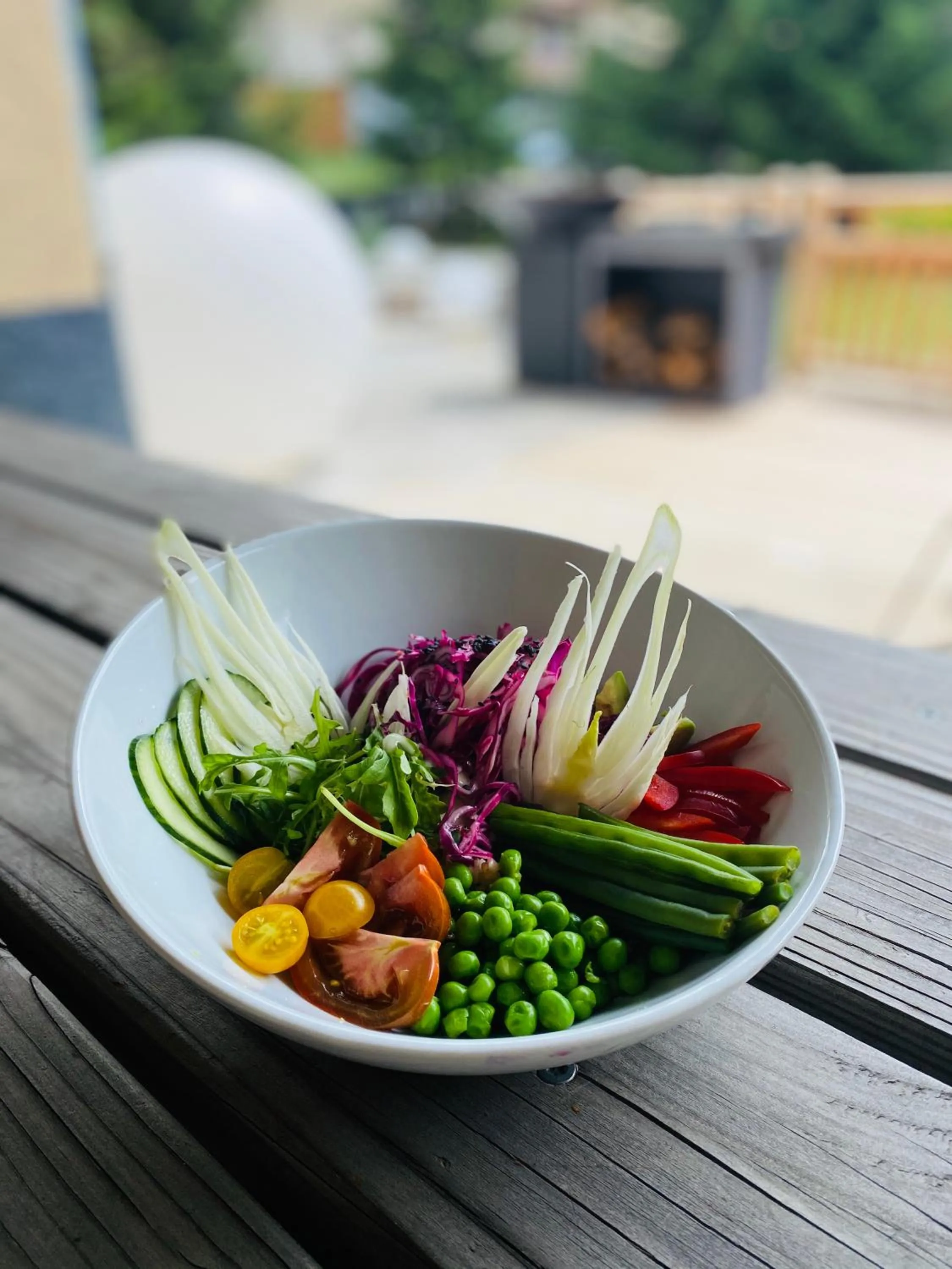 Patio in Hôtel 16 | 150 Montagne & Spa Nuxe