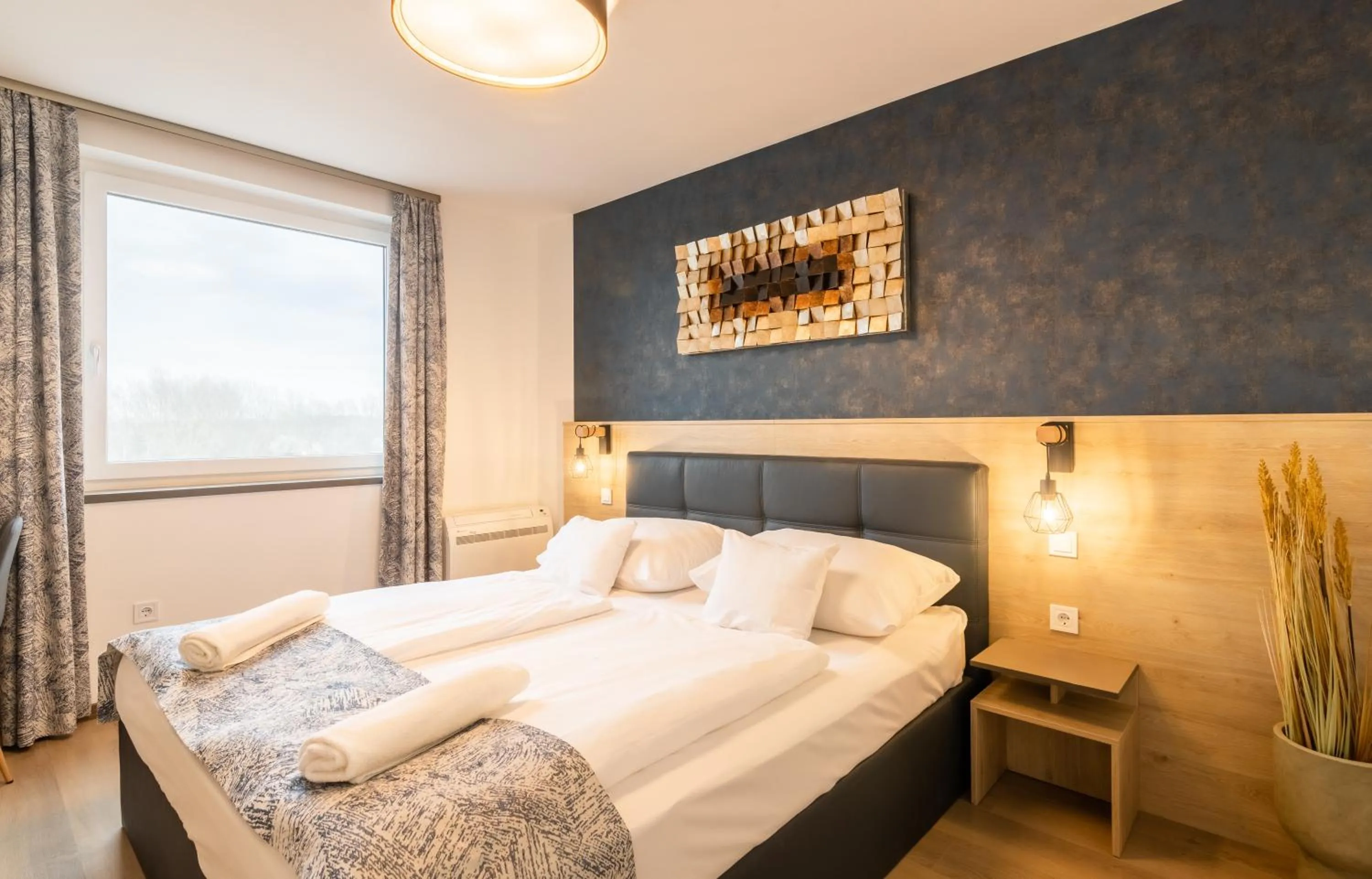 Bed in 171 Hotel Hegyeshalom