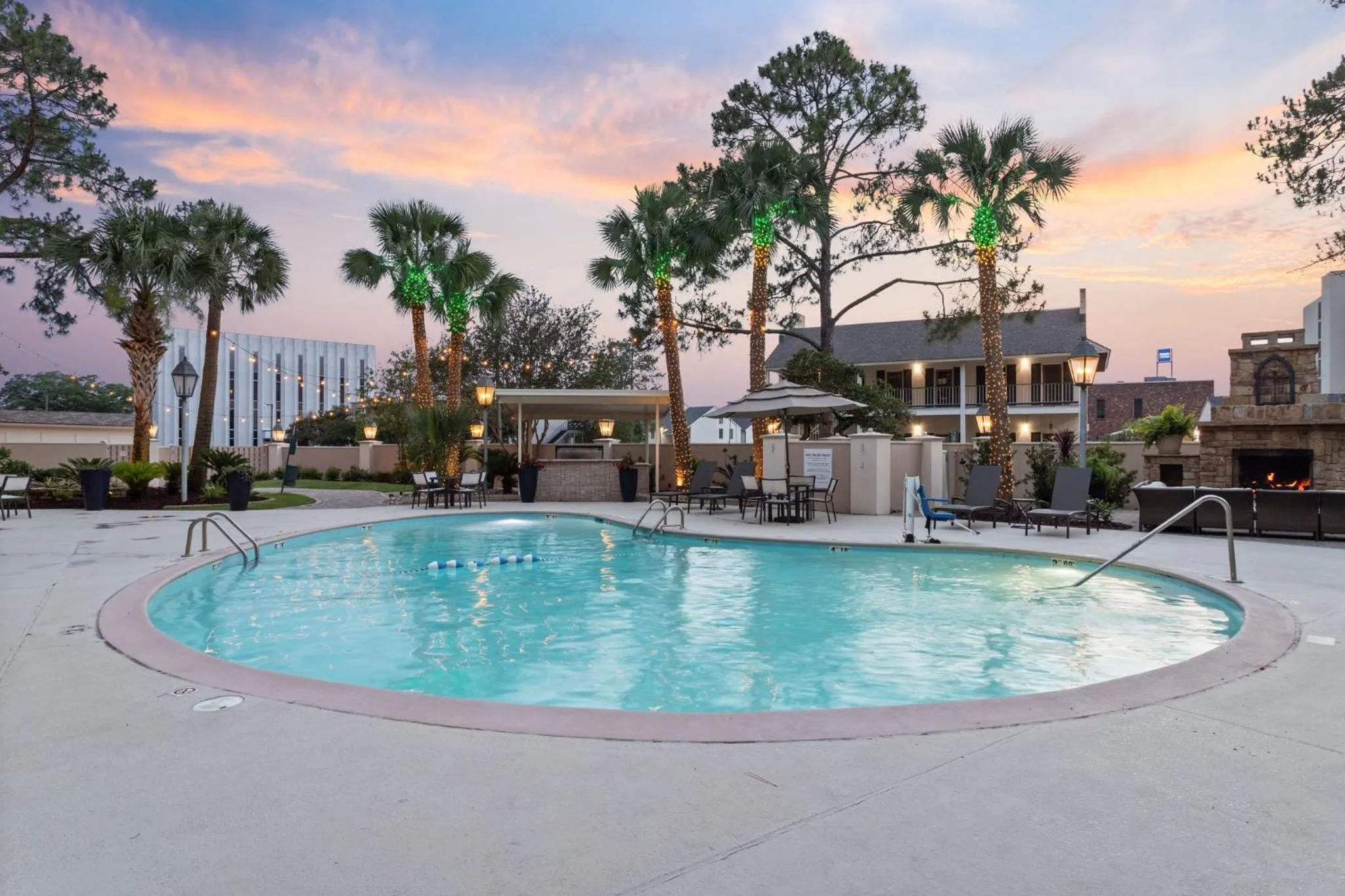 Swimming pool in Crowne Plaza Executive Center Baton Rouge by IHG