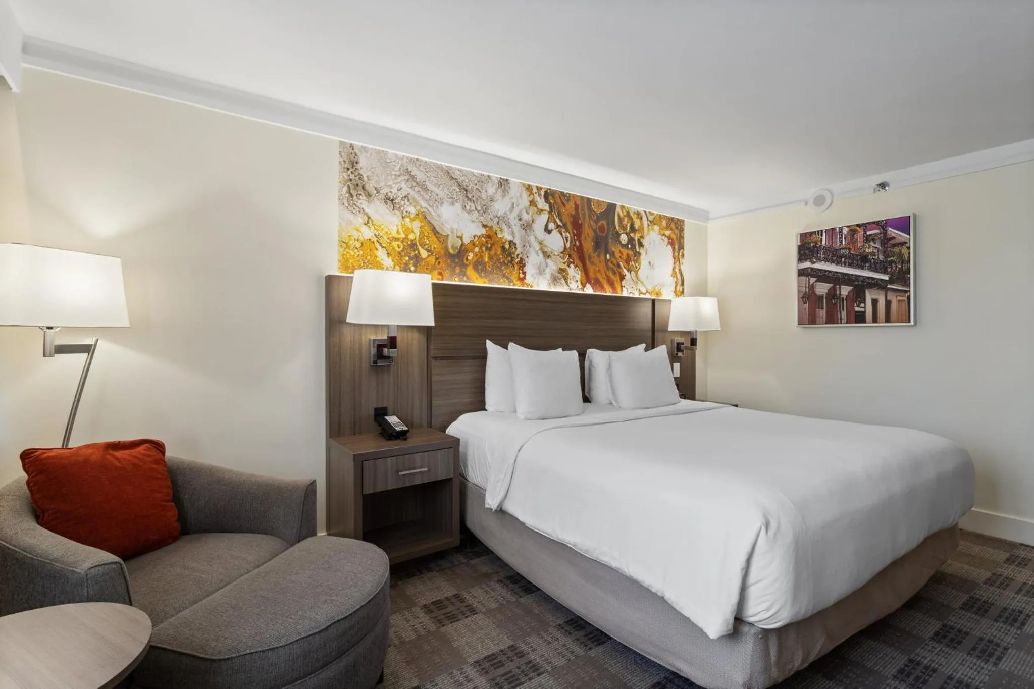 Photo of the whole room, Bed in Crowne Plaza Executive Center Baton Rouge by IHG