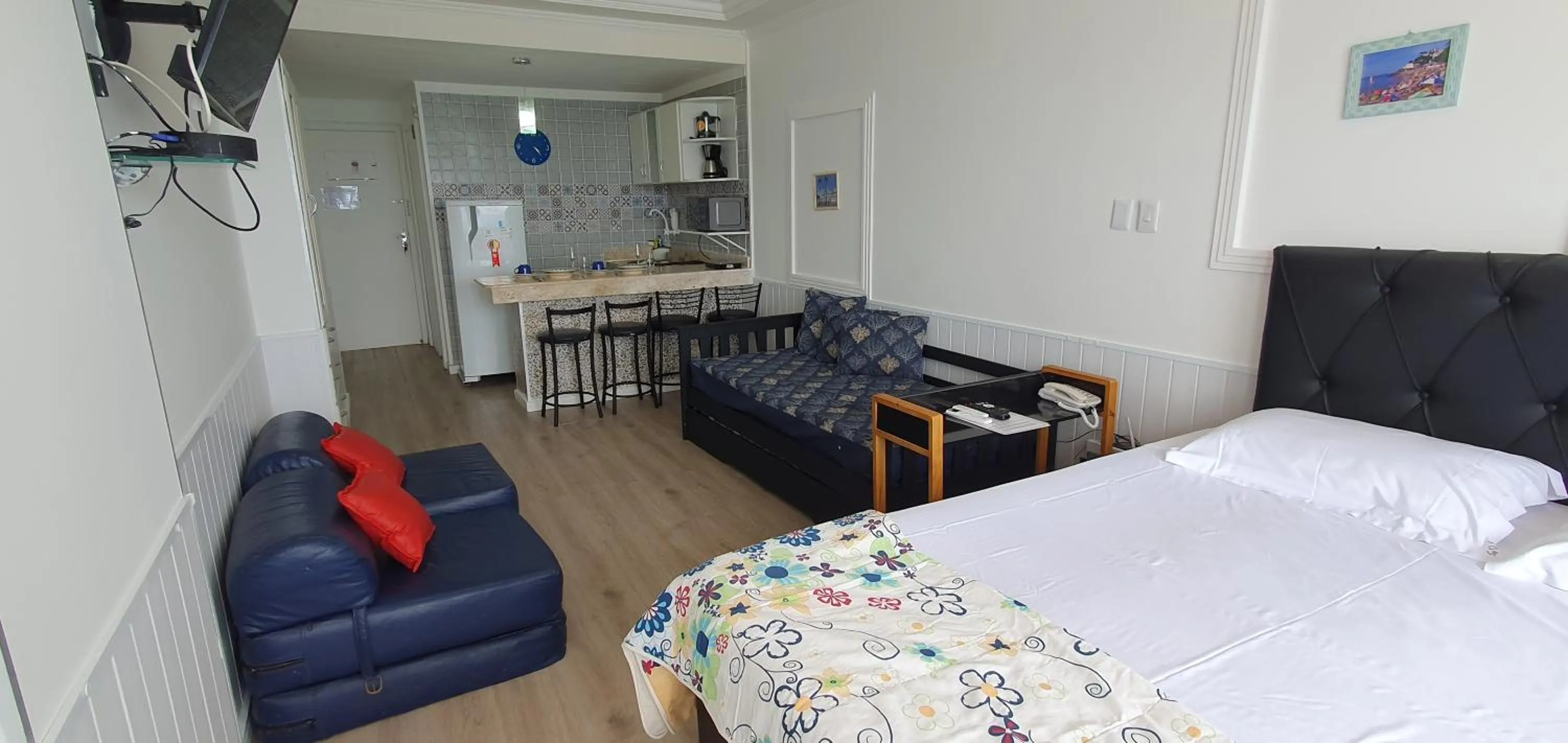 Bed in Farol Barra Flat