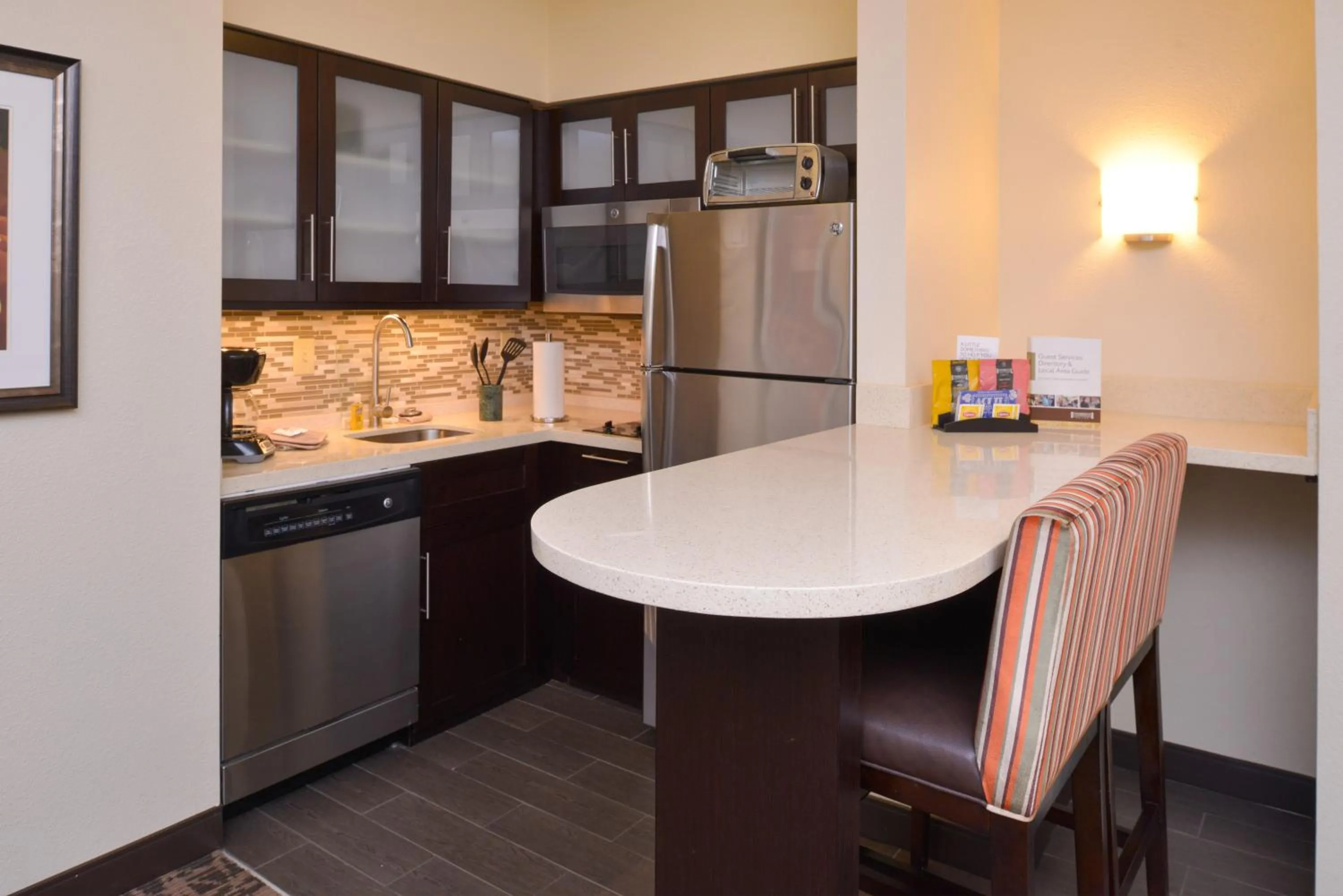 Kitchen or kitchenette in Staybridge Suites Indianapolis-Fishers by IHG