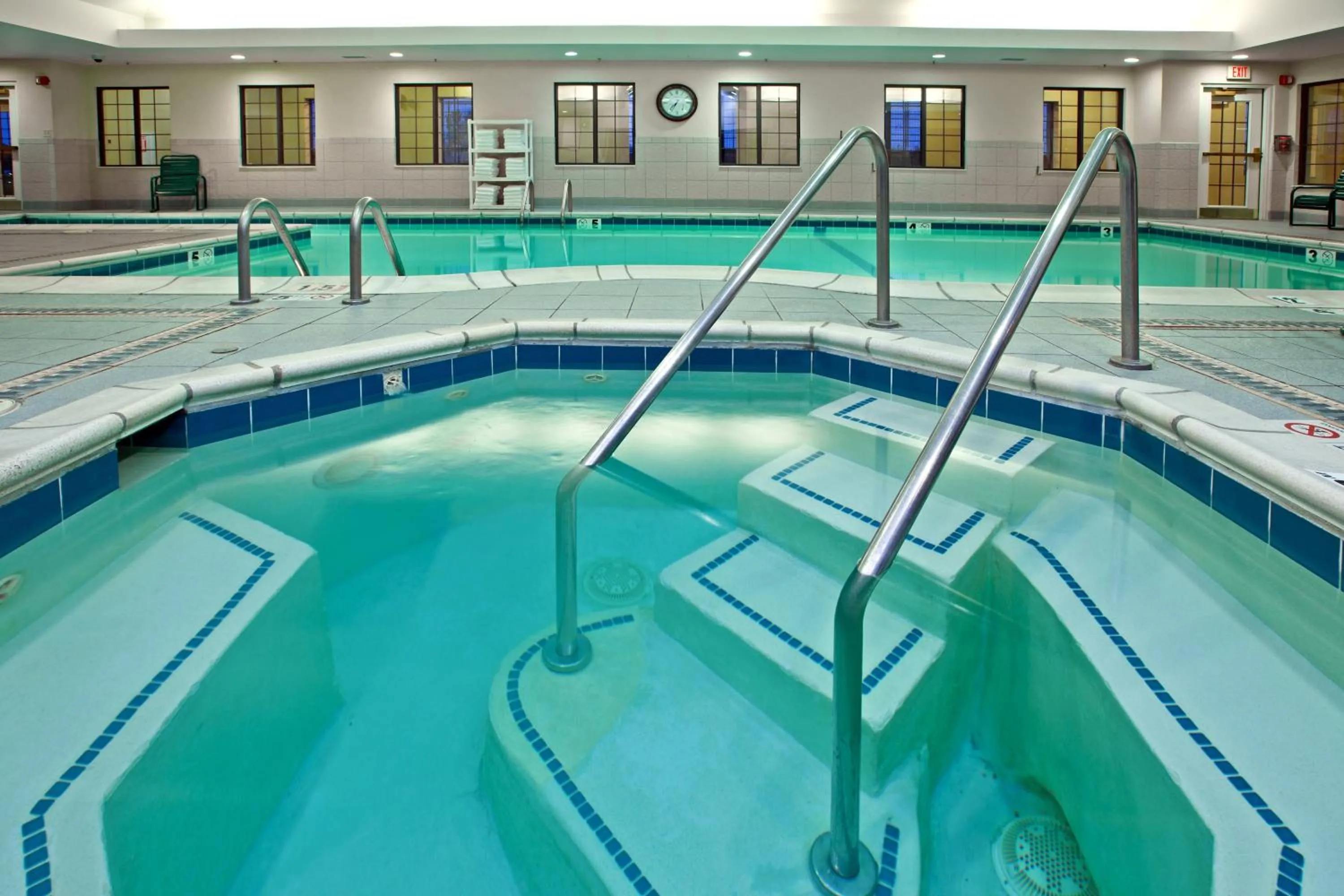 Swimming pool in Staybridge Suites Indianapolis-Fishers by IHG