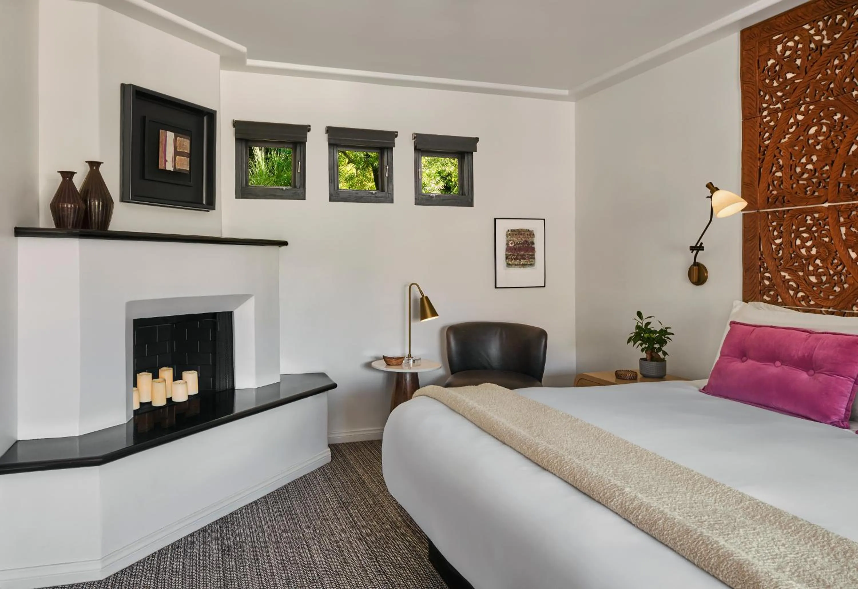 Bed in Lucille Palm Springs