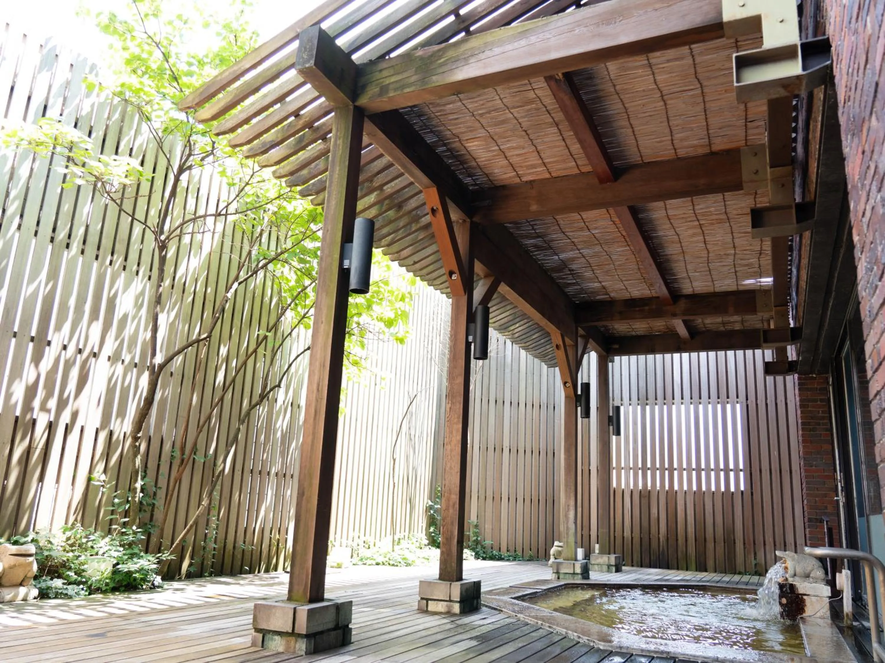 Hot Spring Bath in Wellness Forest Nasu
