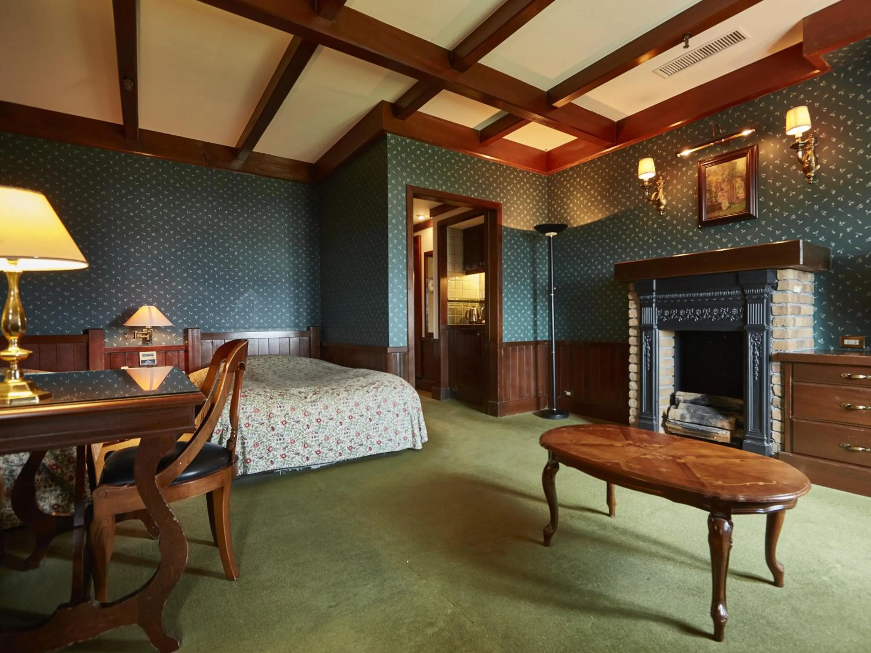 Photo of the whole room, Bed in Wellness Forest Nasu