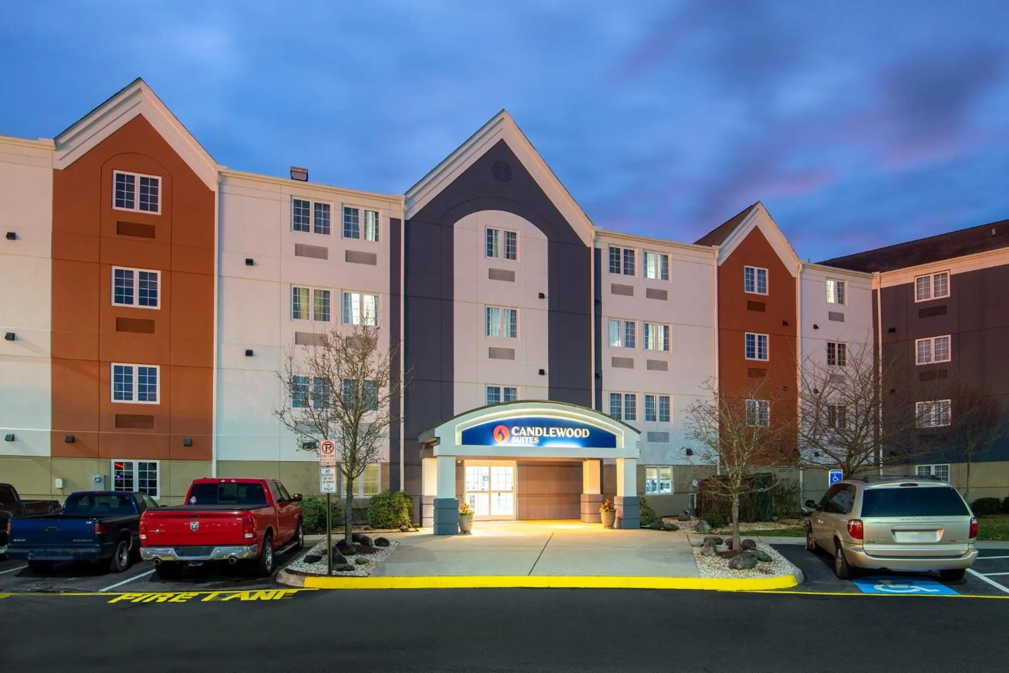 Property building in Candlewood Suites Chesapeake-Suffolk by IHG