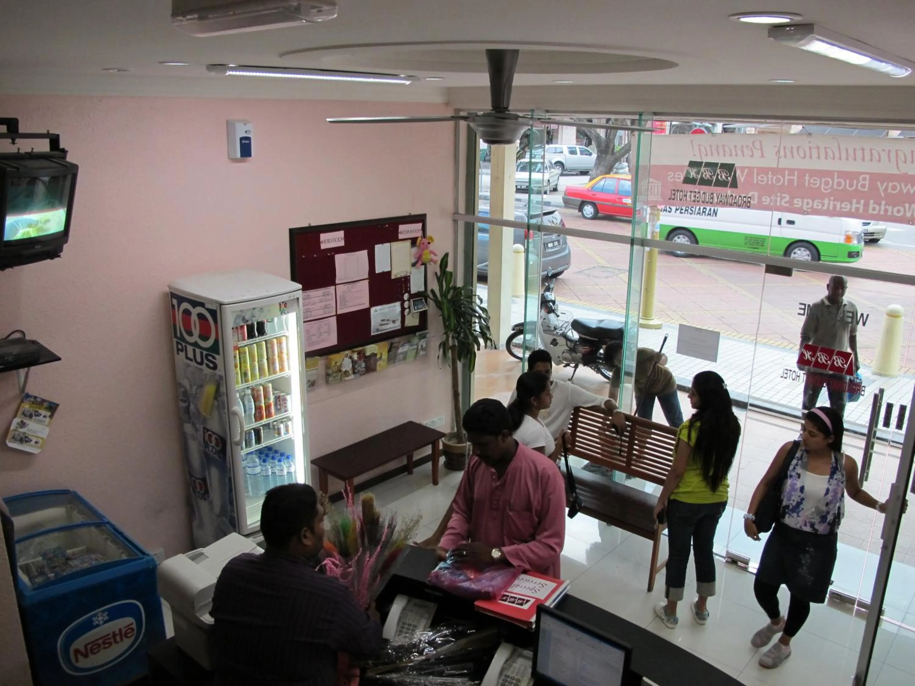 Lobby or reception in Broadway Budget Hotel