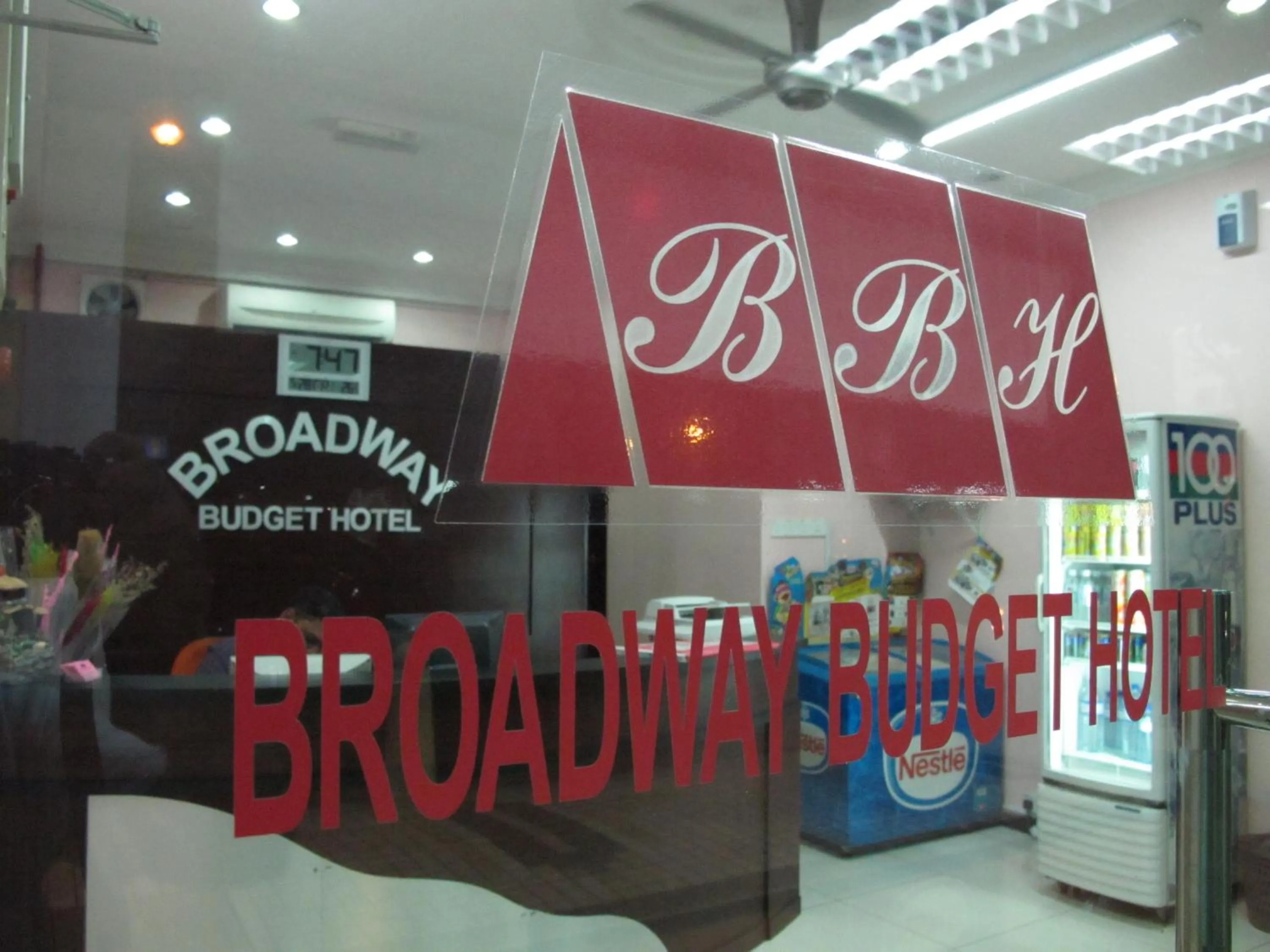 Property logo or sign in Broadway Budget Hotel