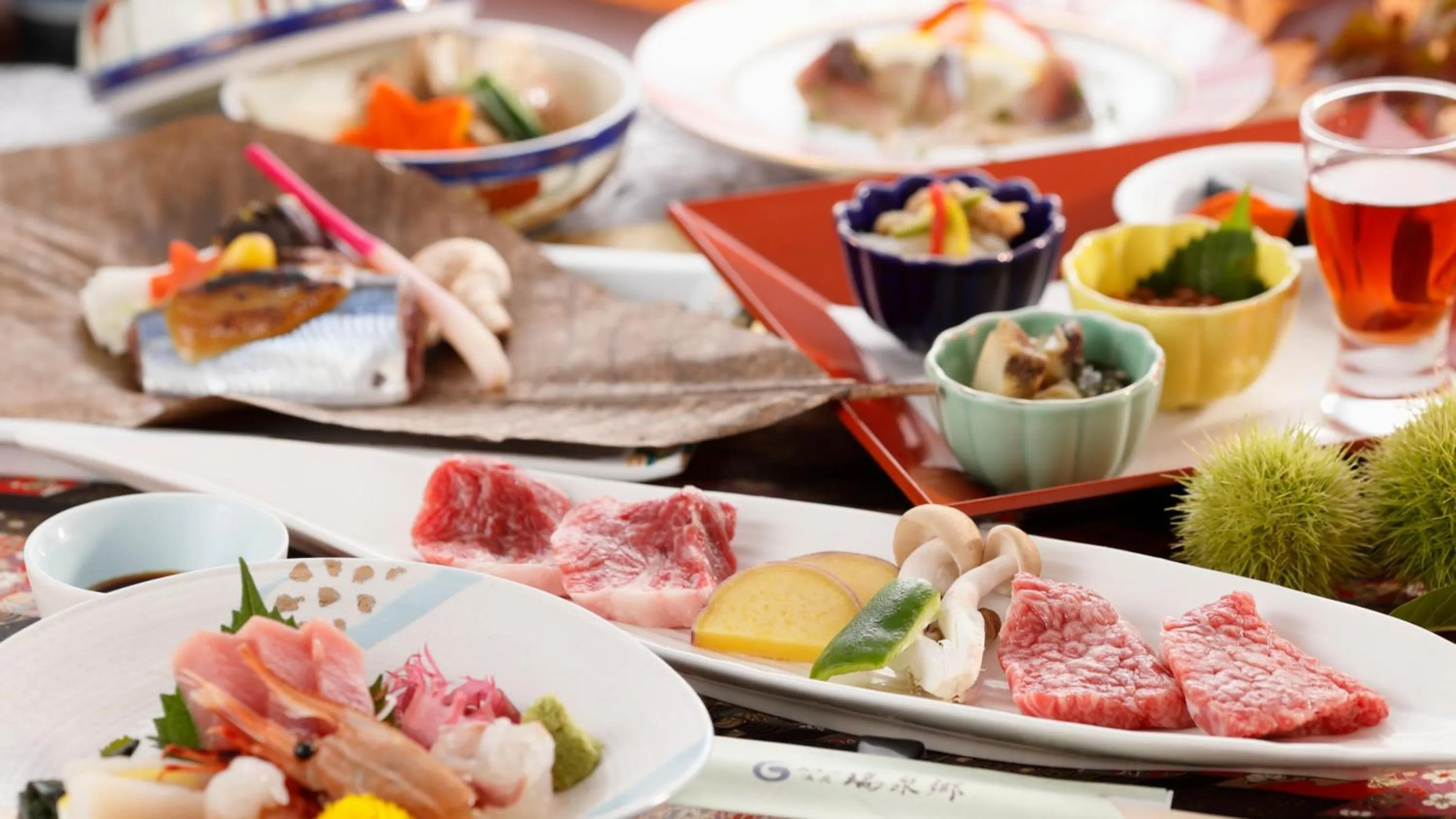 Dinner in Sannouzan Onsen Zuisenkyo