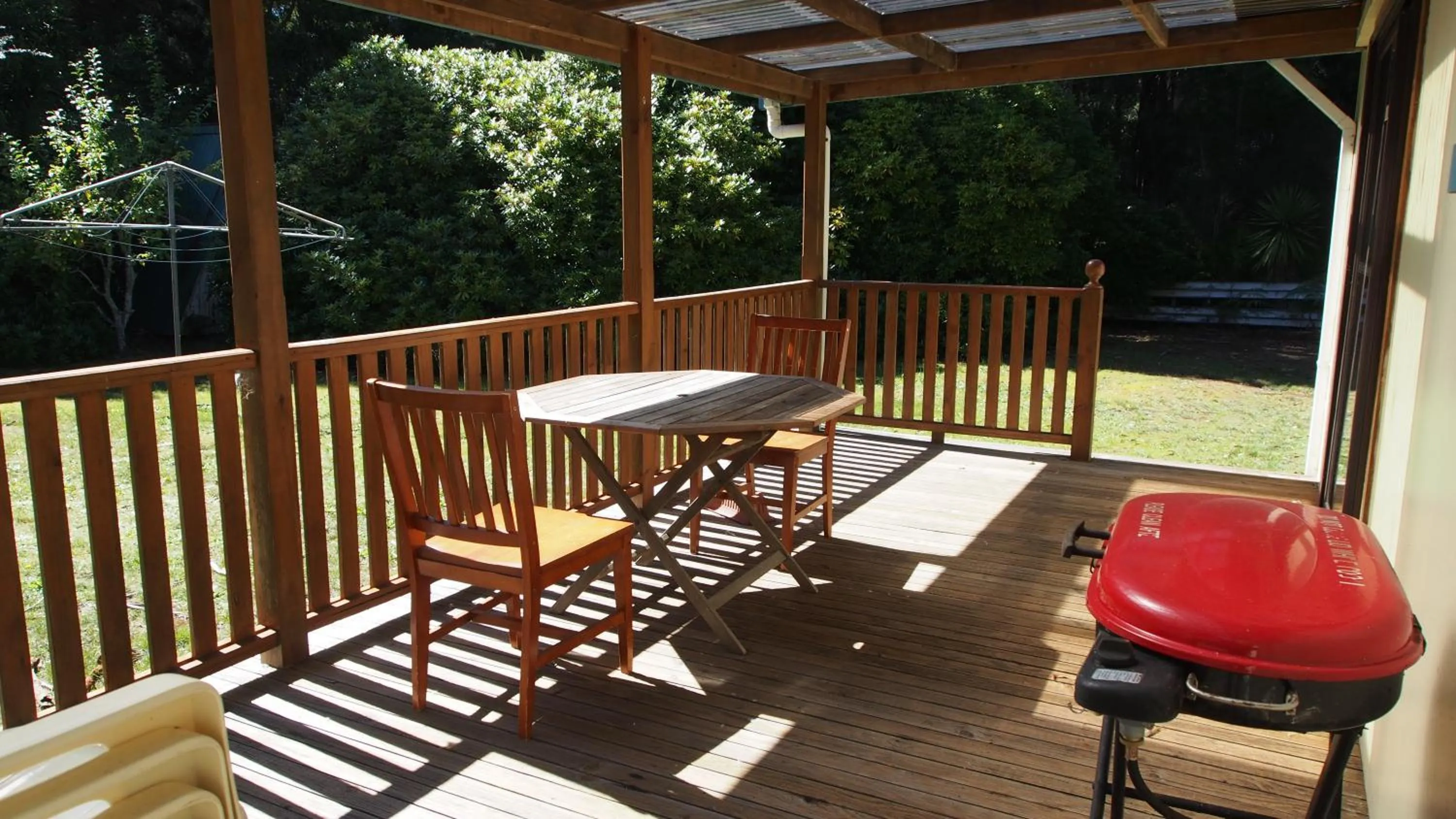 Balcony/Terrace in BIG4 Strahan Holiday Retreat