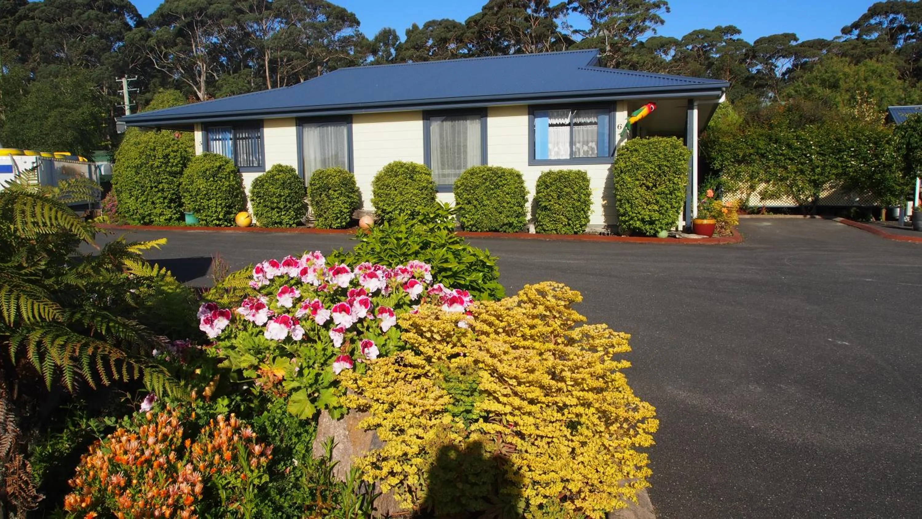 Facade/entrance in BIG4 Strahan Holiday Retreat