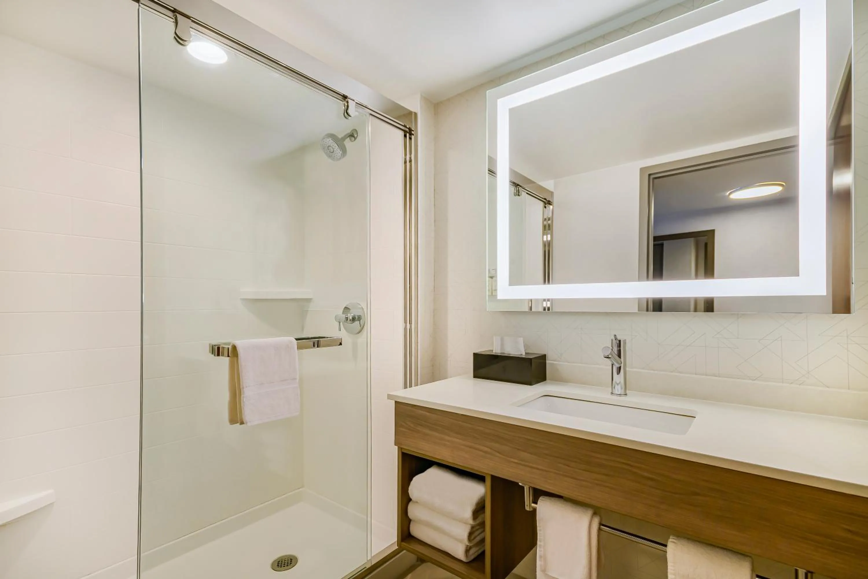 Bathroom in Holiday Inn Express & Suites Buffalo Airport by IHG