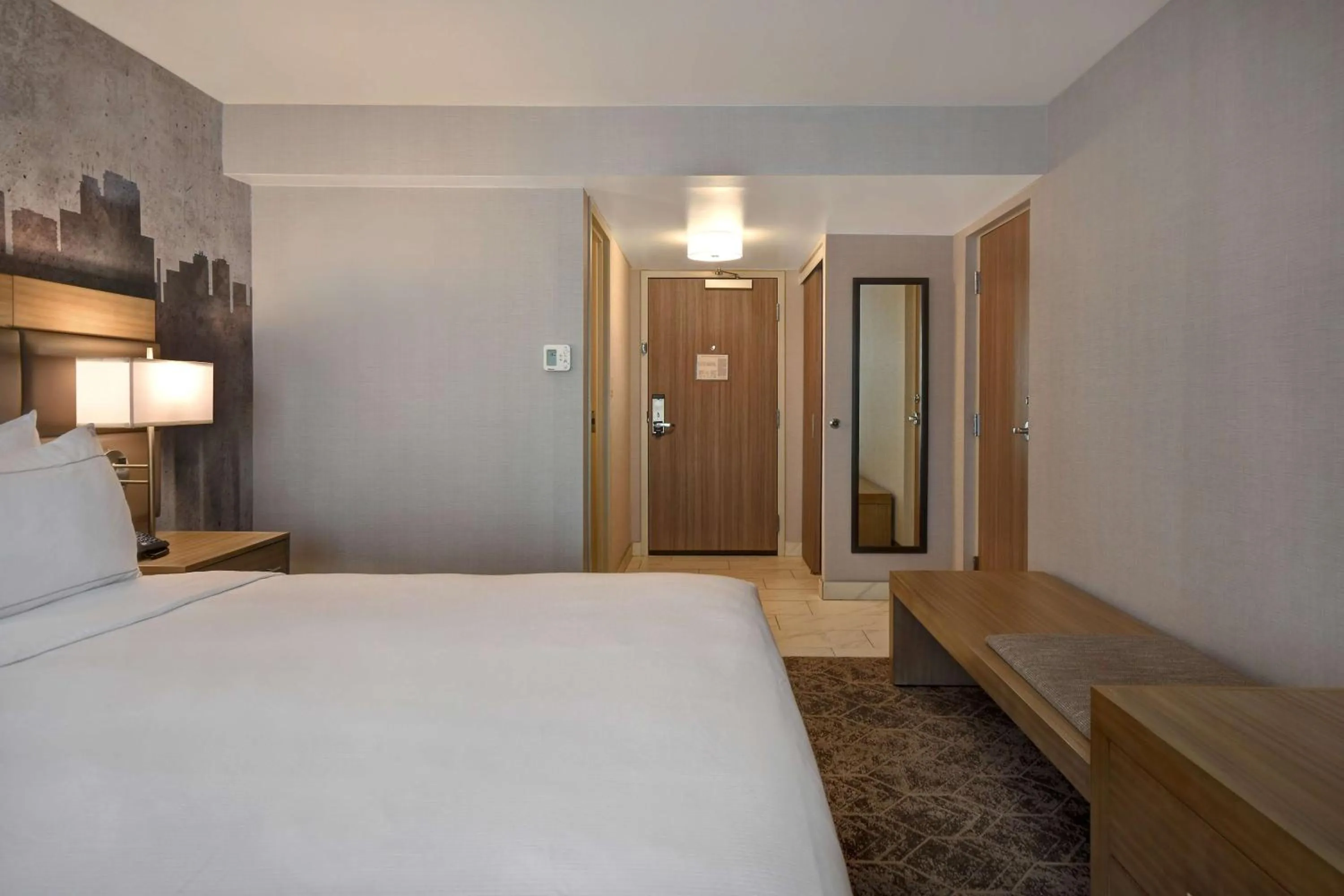 Bed in DoubleTree by Hilton St. Louis Airport, MO